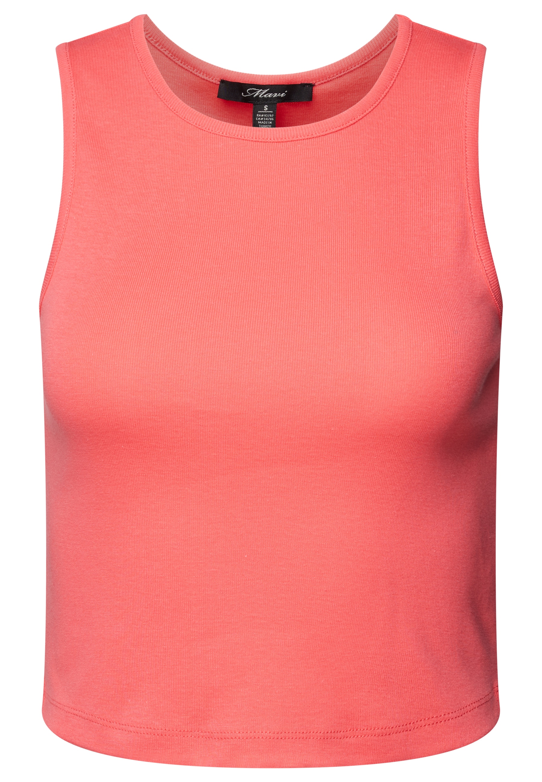 Mavi T-Shirt »SLEEVELESS JERSEY«, Top verkürzt