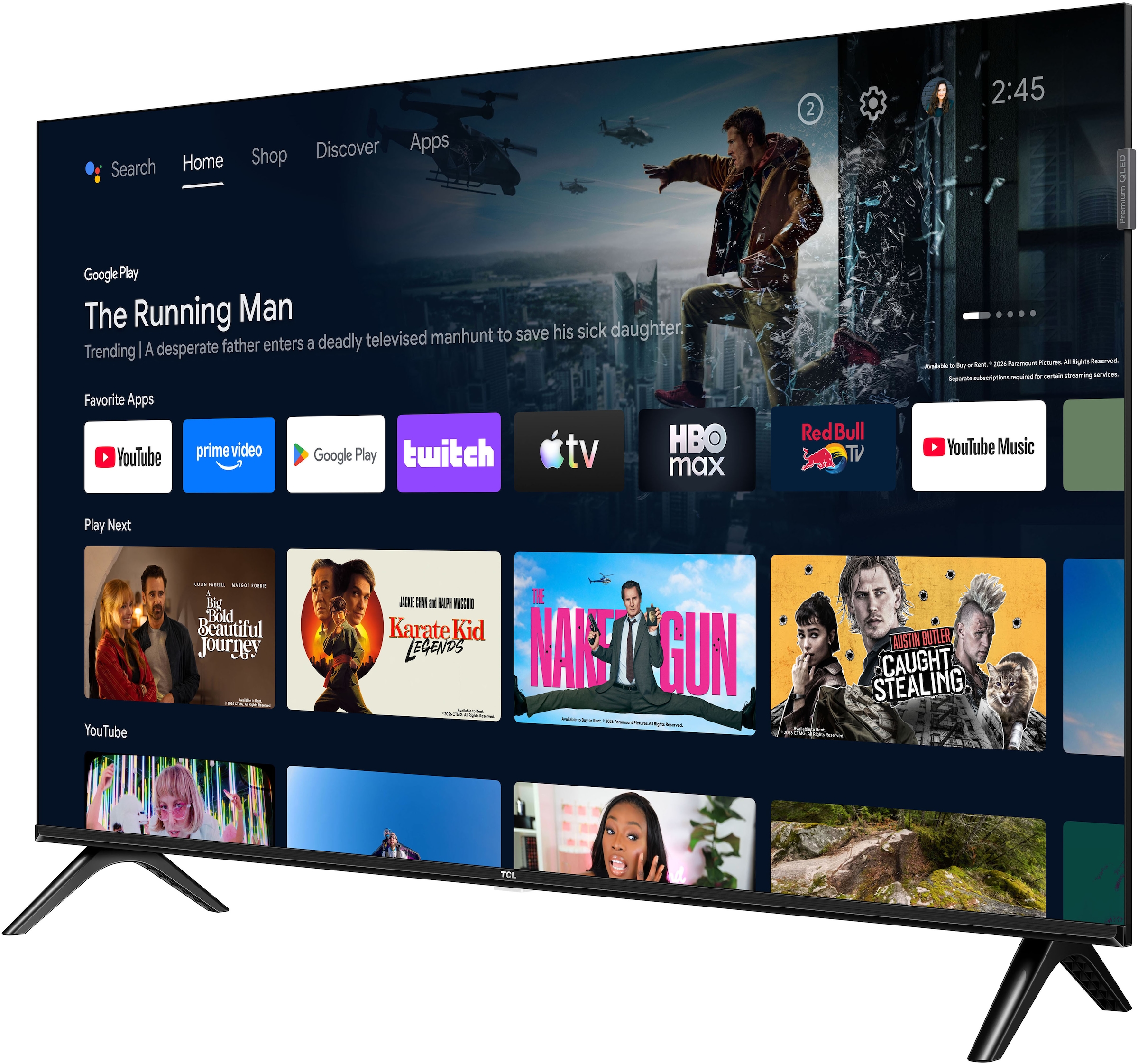 TCL LED-Fernseher »32S5L« 80 cm/32 ″ Full HD Android TV | Smart-TV