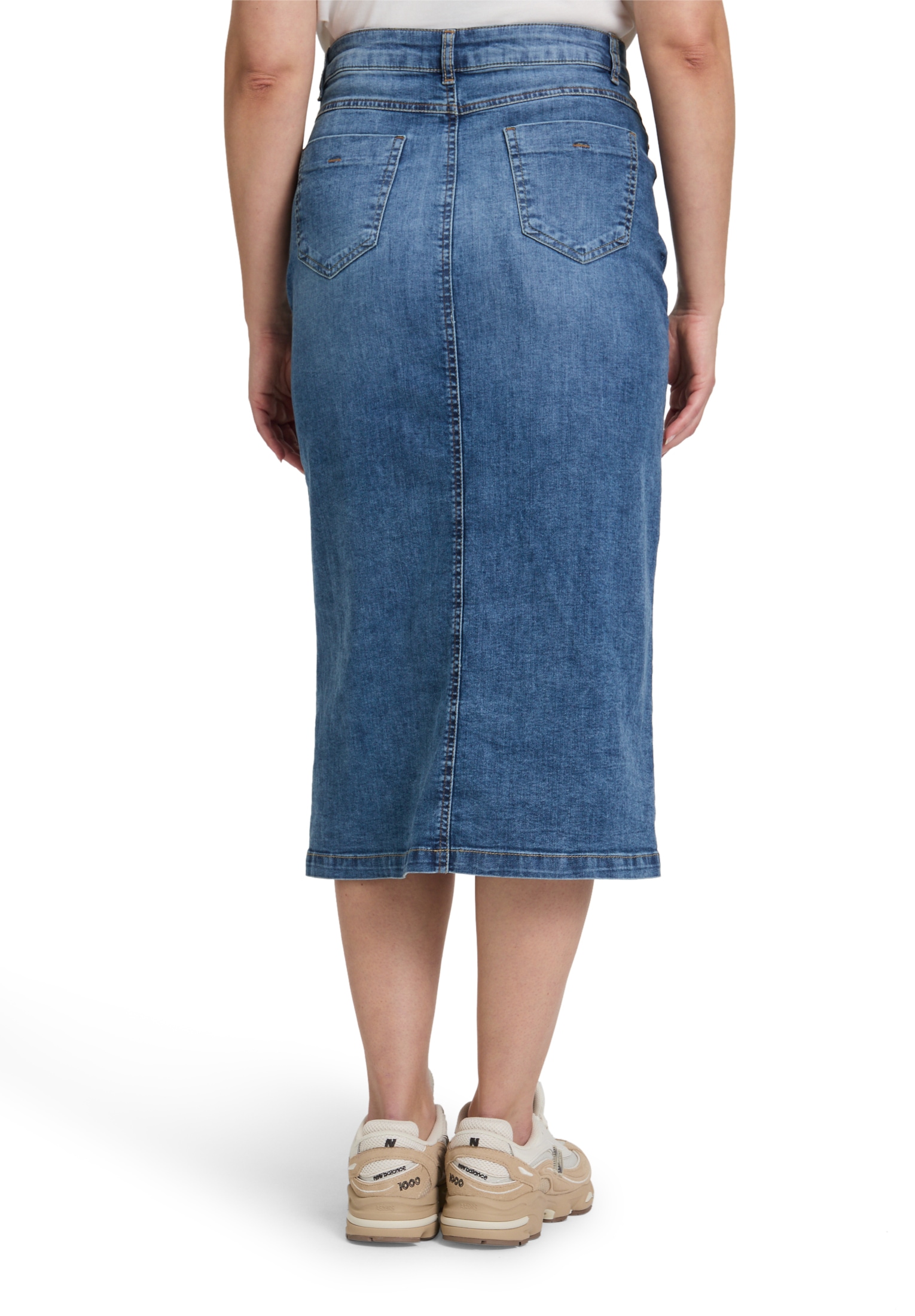 Cartoon Maxirock »Cartoon Jeansrock mit Waschung«