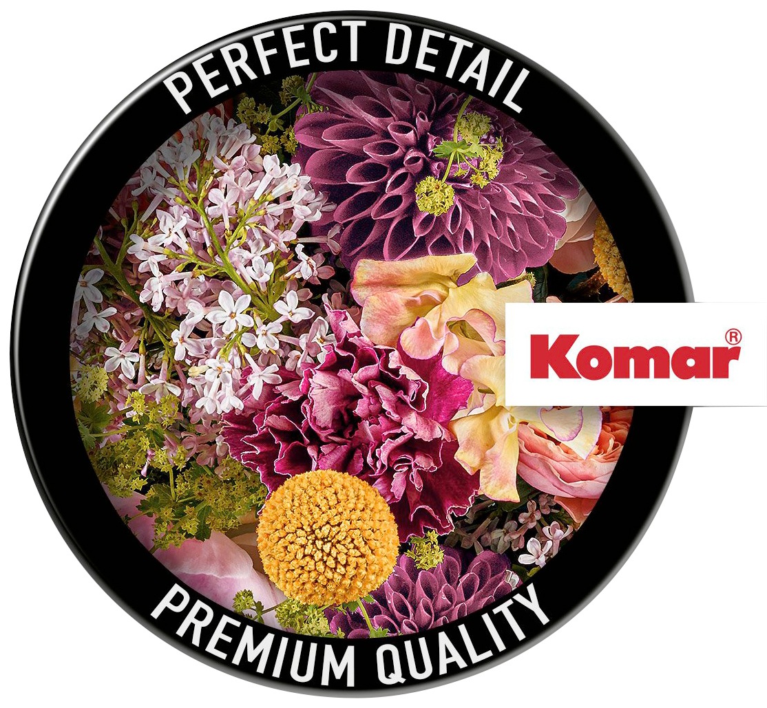 Komar Fototapete »Vlies selbstklebend - Frescas - Größe 125 x 125 cm«, bedruckt, Wohnzimmer, Schlafzimmer