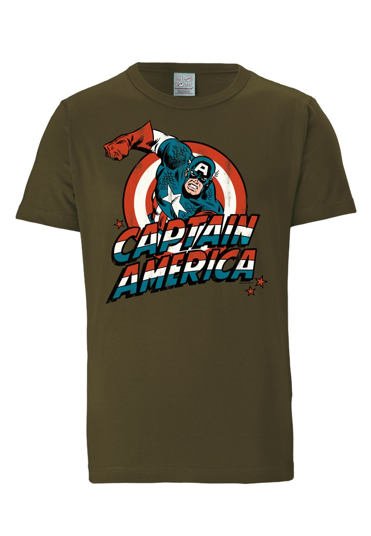 LOGOSHIRT T-Shirt »Marvel Comics«, mit lizenzierten Originaldesign