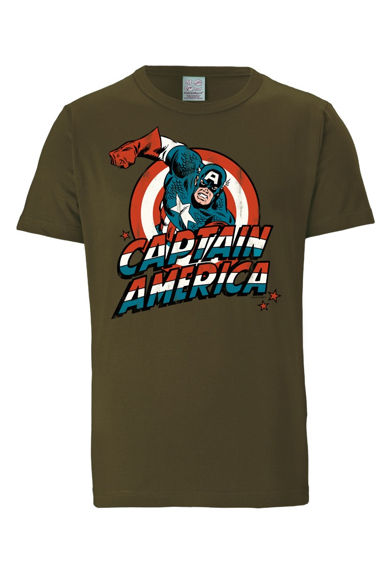 LOGOSHIRT T-Shirt »Marvel Comics« mit lizenzierten Originaldesign