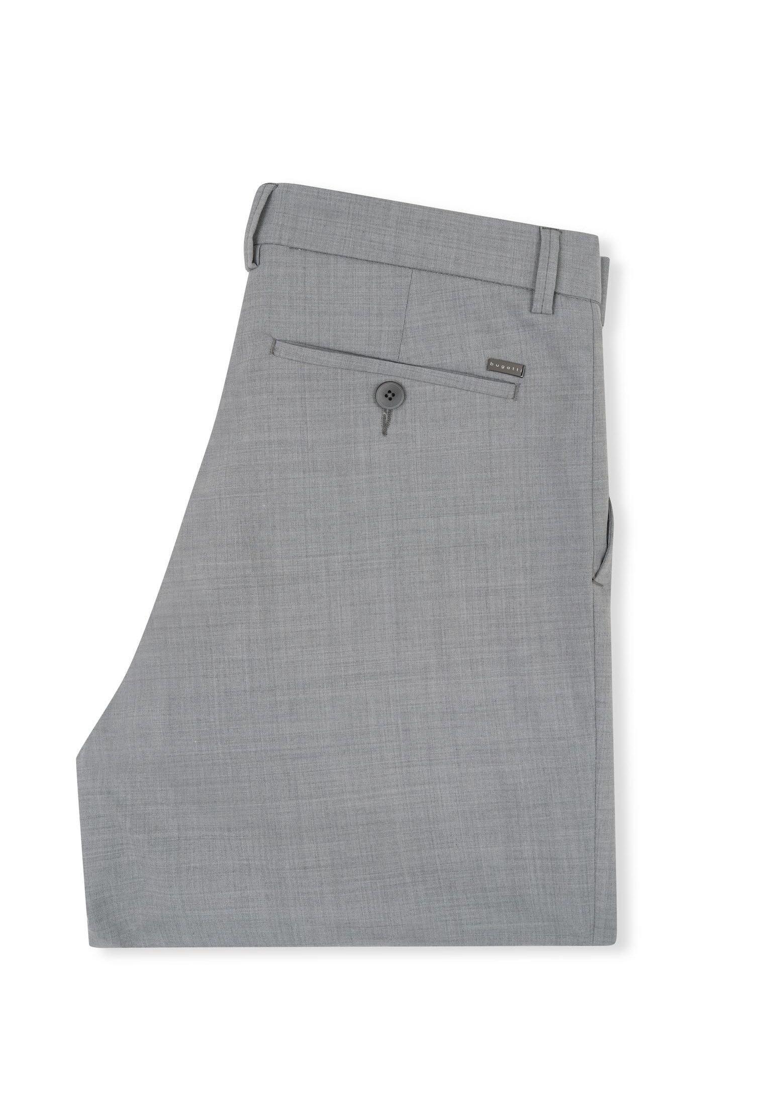 bugatti Shorts »Loose Fit«  aus Woll-Baumwoll-Mix mit Struktur