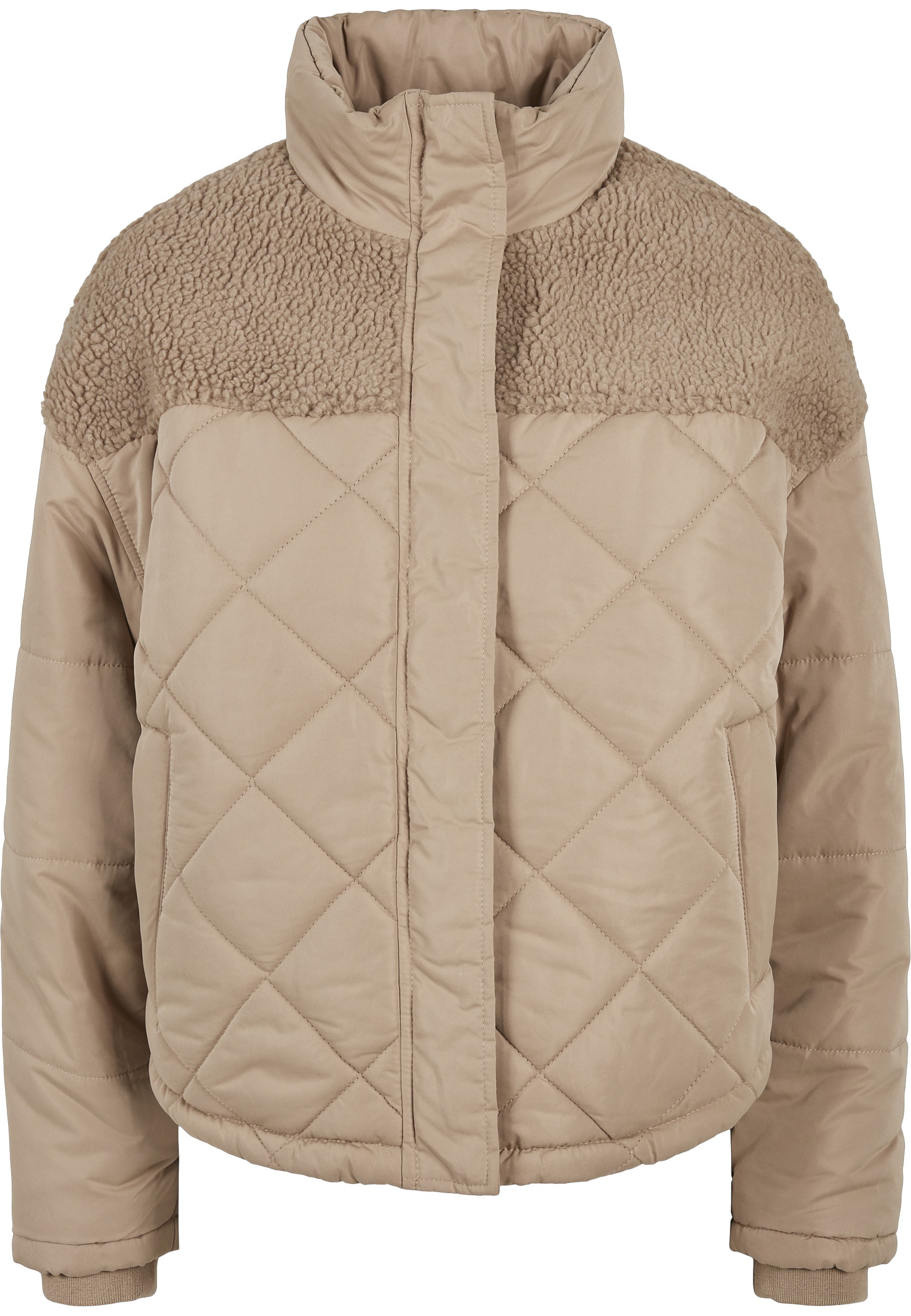 URBAN CLASSICS Winterjacke "Urban Classics Damen" 1 Stk. tlg. ohne Kapuze günstig online kaufen