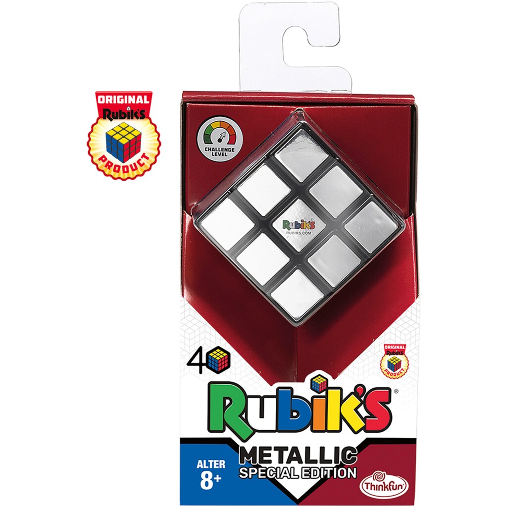 Thinkfun® Spiel »Rubik's Cube - Metallic«