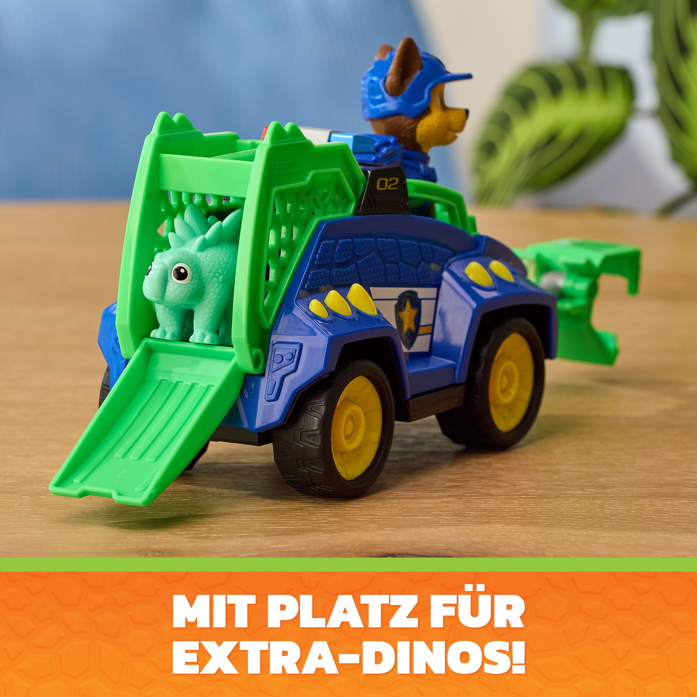 Spin Master Spielzeug-Auto »PAW Patrol: Der Dino Film, Chases Dino-Rettungs-Cruiser«