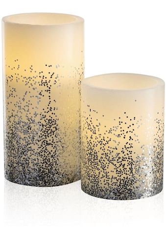 Pauleen LED-Kerze »Glowing Glitter Candle 2vnt...