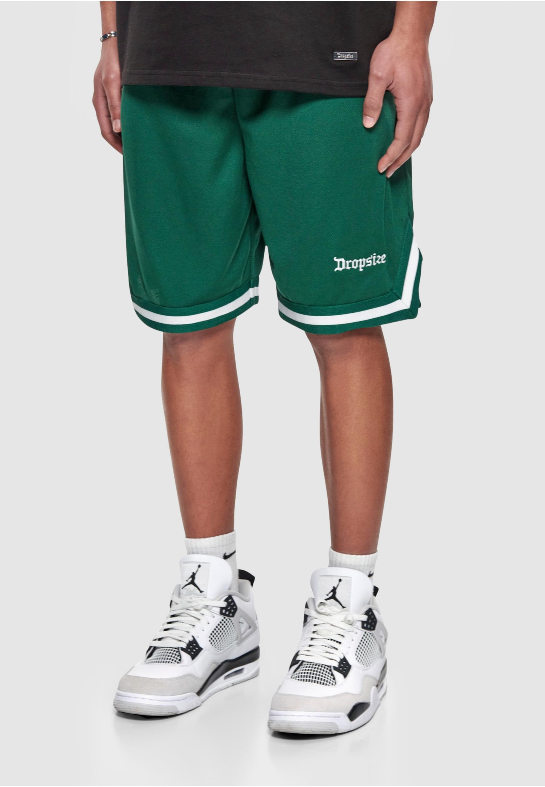 Dropsize Shorts »Dropsize Herren Dropsize Logo Mesh Shorts«, (1 tlg.)
