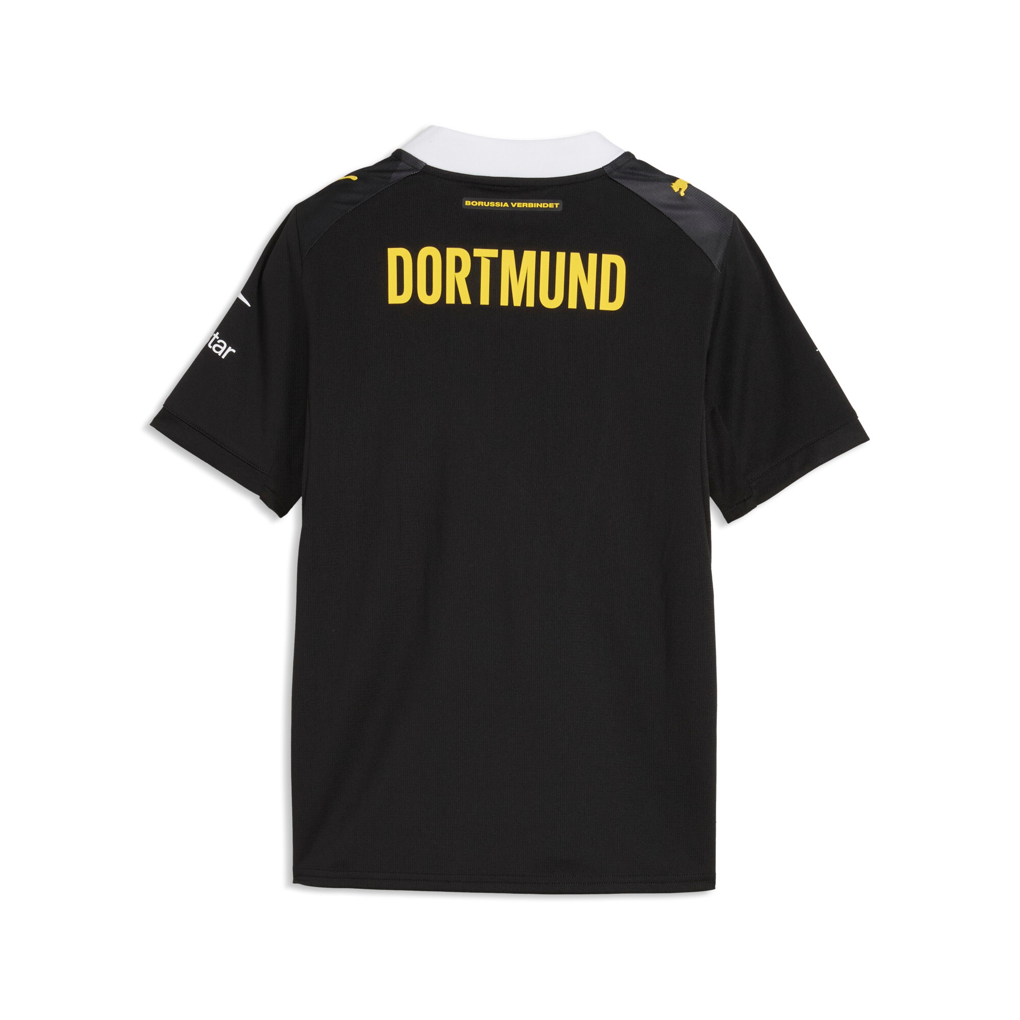 PUMA Fußballtrikot »BVB AWAY JERSEY REPLICA JR« für Jugendliche, mit DryCELL-Technologie, atmungsaktiv