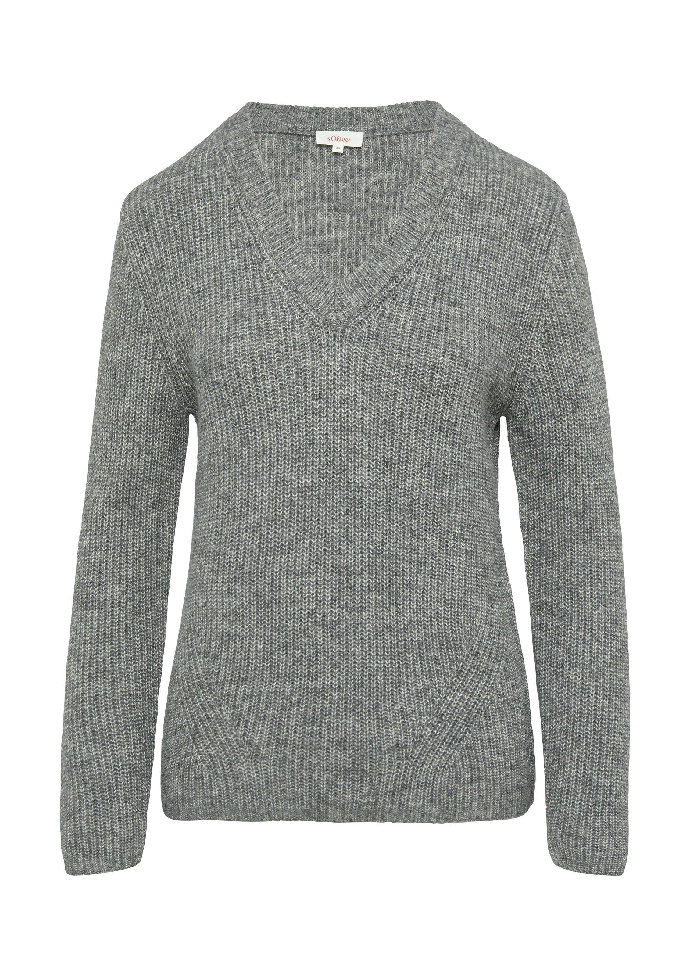 s.Oliver Strickpullover, in Melange Optik