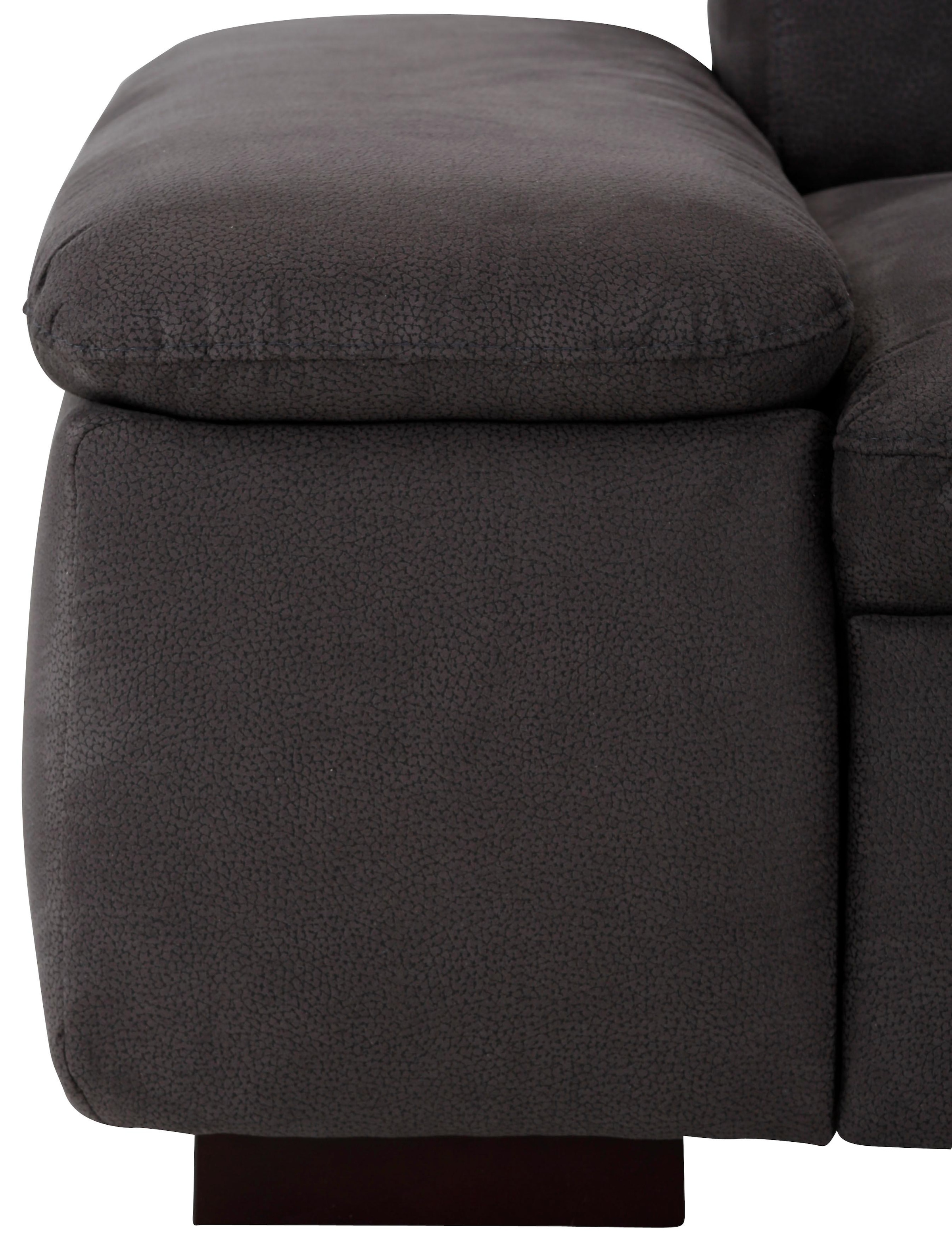 Home affaire Ecksofa »Alberto L-Form«, mit Kopfteilverstellung, wahlweise mit Bettfunktion