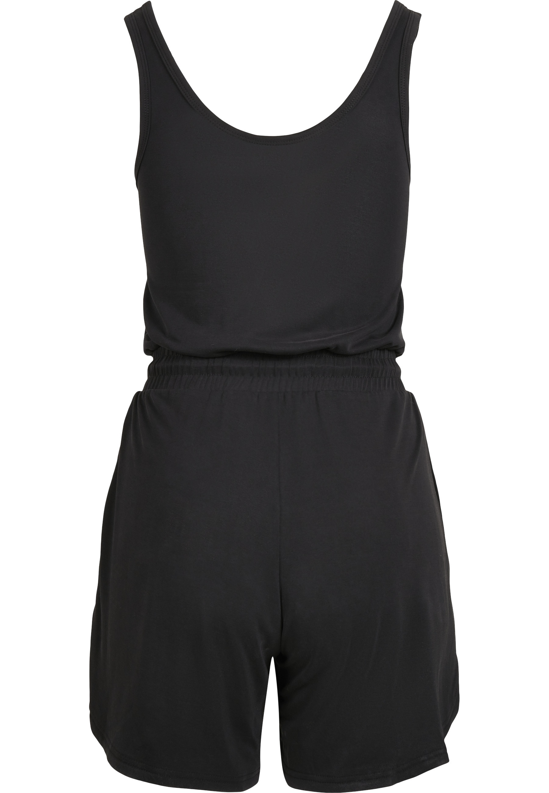 URBAN CLASSICS Jumpsuit »Urban Classics Damen Ladies Short Sleeveless Modal Jumpsuit« 1 Stk.