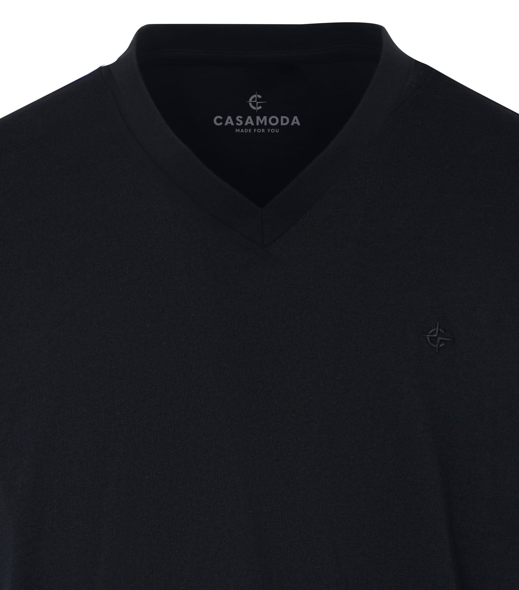 CASAMODA Doppelpack T-Shirt Black 4XL 2
