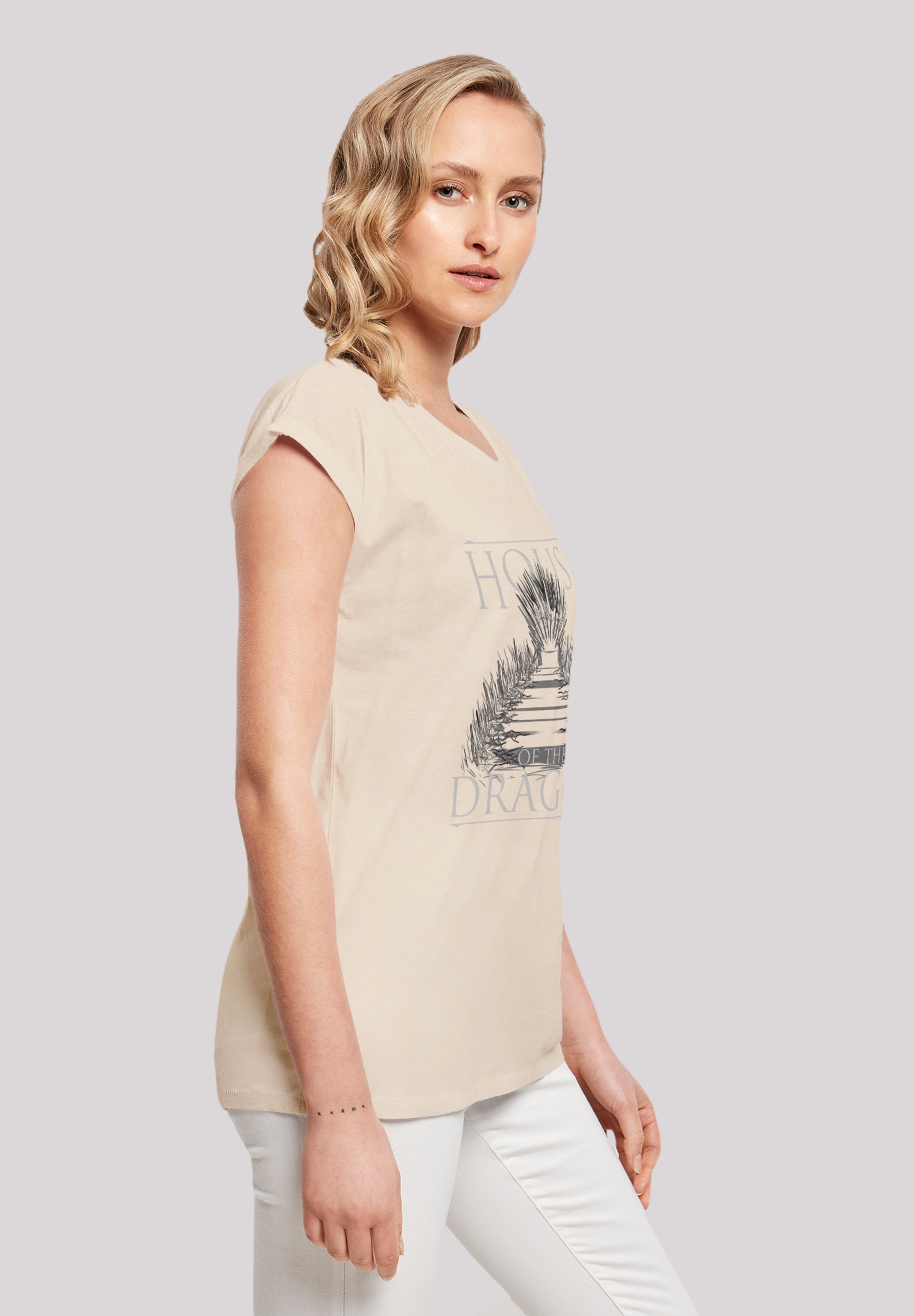F4NT4STIC T-Shirt »House Of The Dragon Throne«, Premium Qualität