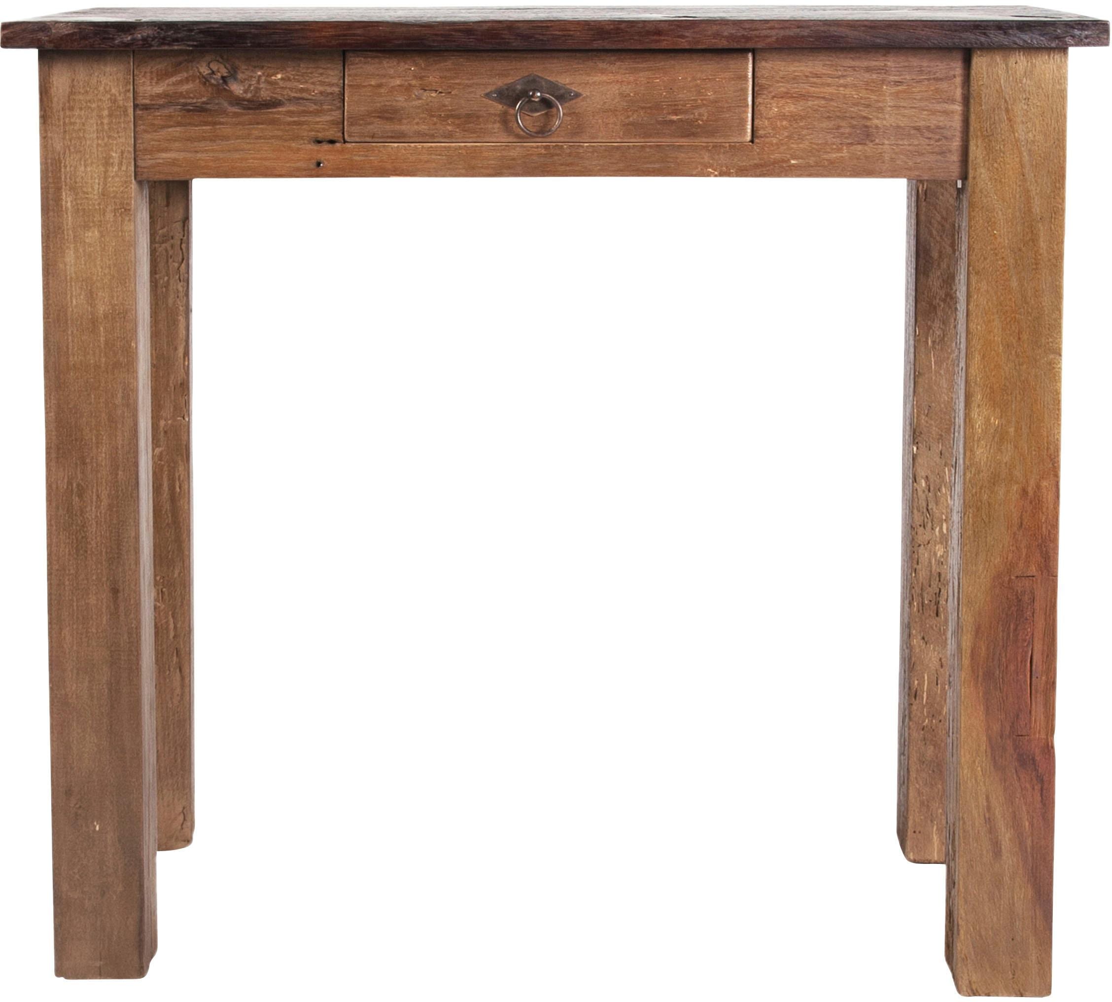 SIT Telefontisch »Seadrift«, recyceltes Teak-Altholz, Shabby Chic, Vintage
