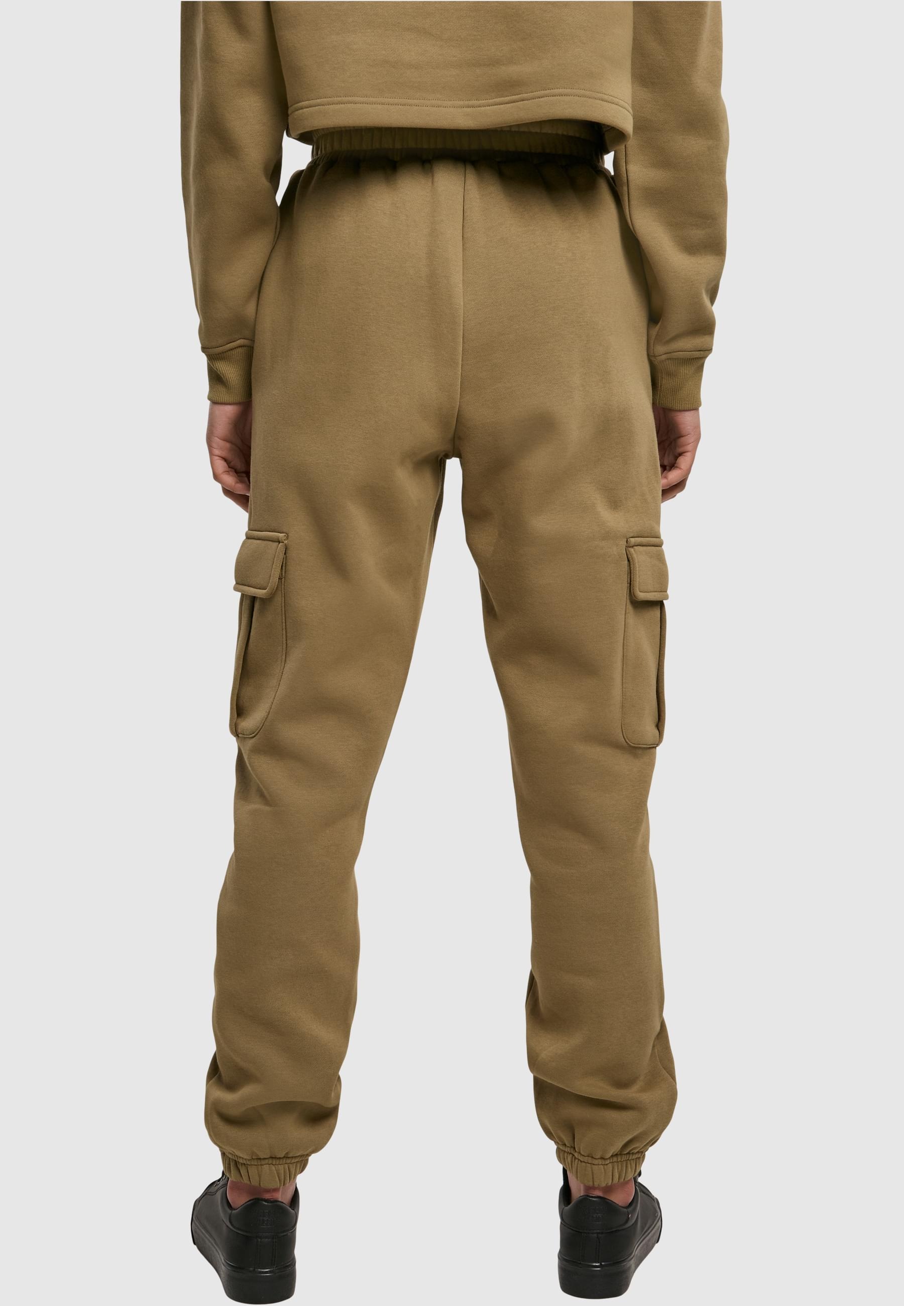 URBAN CLASSICS Jogginghose »Urban Classics Damen Ladies High Waist Cargo Sweat Pants«, (1 tlg.)