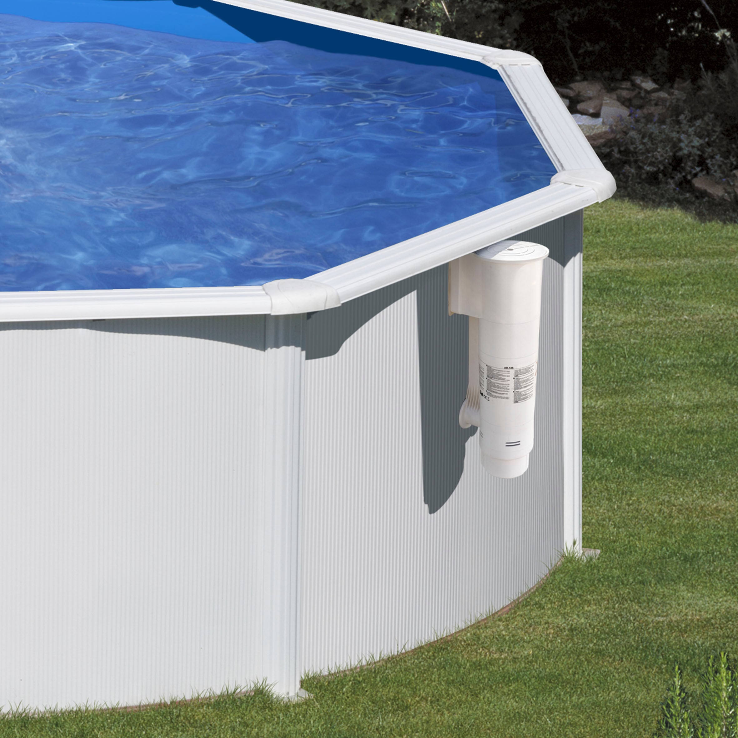 Gre Rundpool »BORA BORA inkl. Sicherheitsleiter«, (Set, 5 tlg.), ØxH: 460 x 120 cm