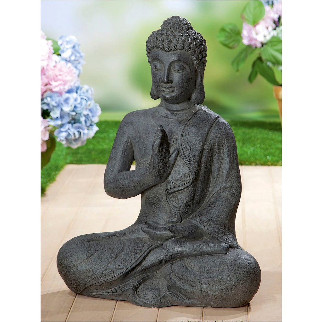 GILDE Buddhafigur »Figur "Buddha" sitzend«