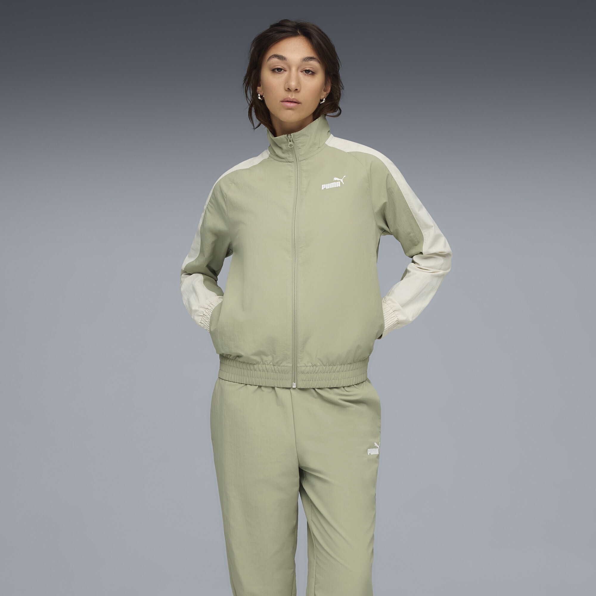 PUMA Trainingsanzug »Trainingsanzug aus Webware Damen«