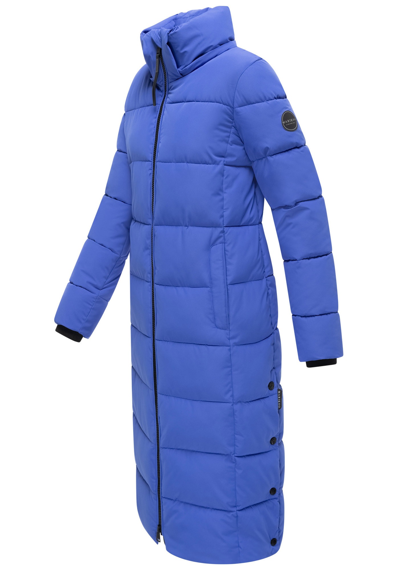 Marikoo Winterjacke »Nadeshikoo XIV« extra langer Winter Mantel gesteppt