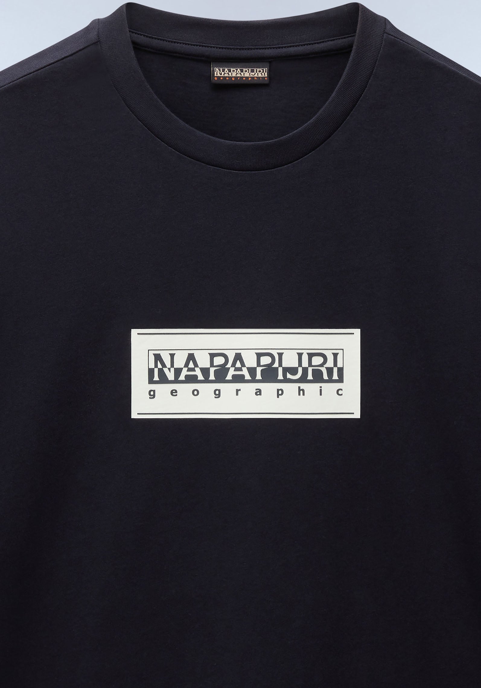 Napapijri T-Shirt »S-BOX LOGO«, mit Silikonprint