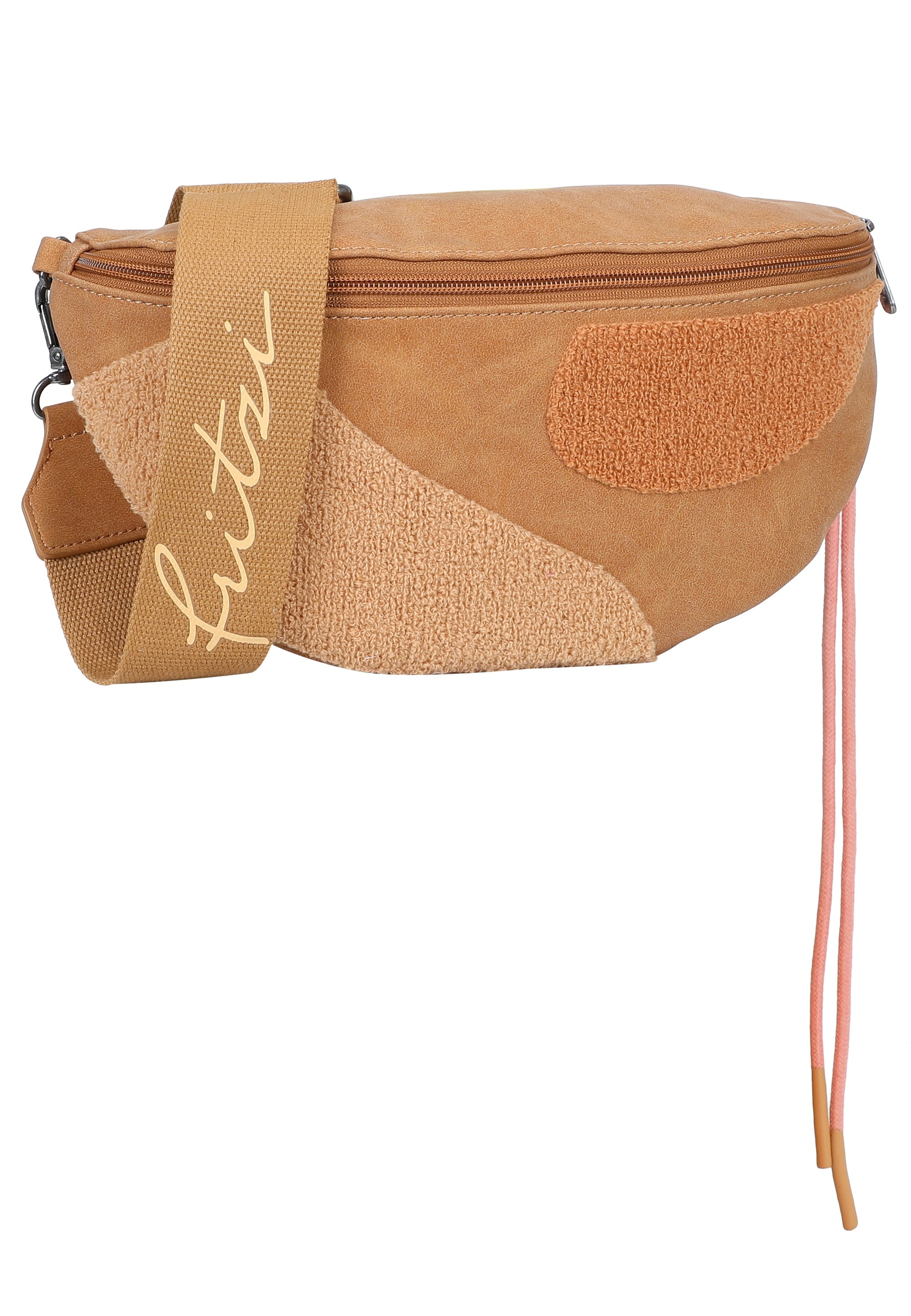 Fritzi aus Preußen Schultertasche »Bum Bag Big« mit wunderschönen und weichen Flockdetails