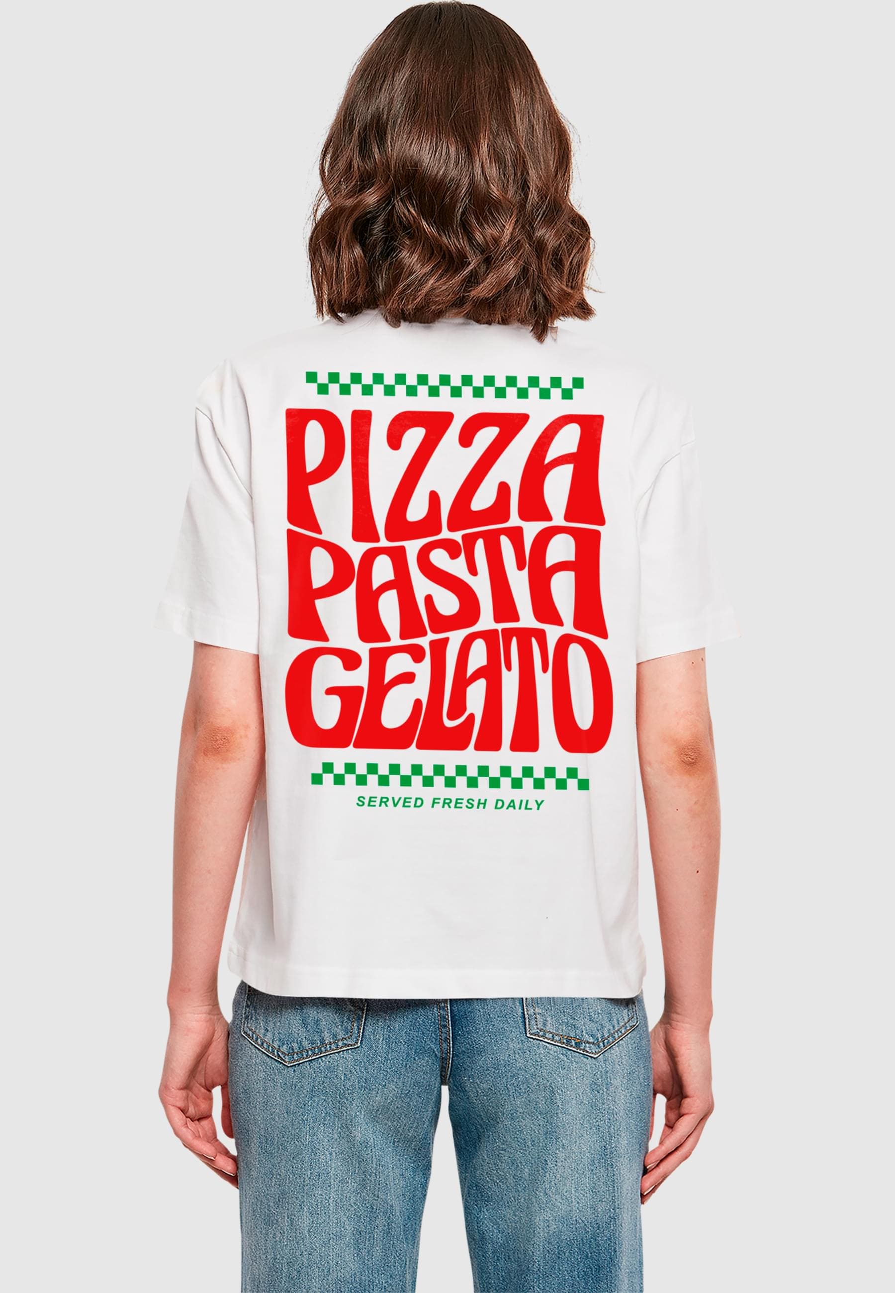 Miss Tee T-Shirt »Miss Tee Italian Flavor Tee«, (1 tlg.)