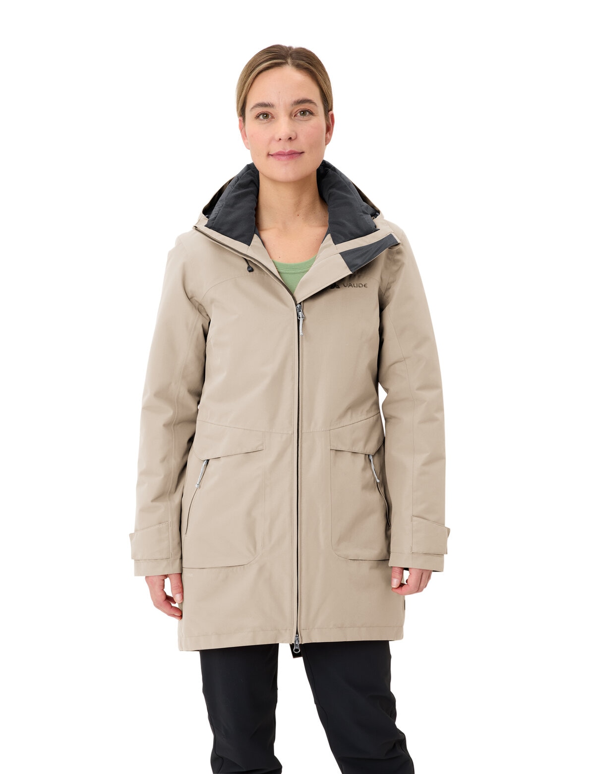 VAUDE Parka "WOMENS SKOMER WINTER PARKA III" mit PrimaLoft-Wattierung, wasserdicht, winddicht, atmungsaktiv