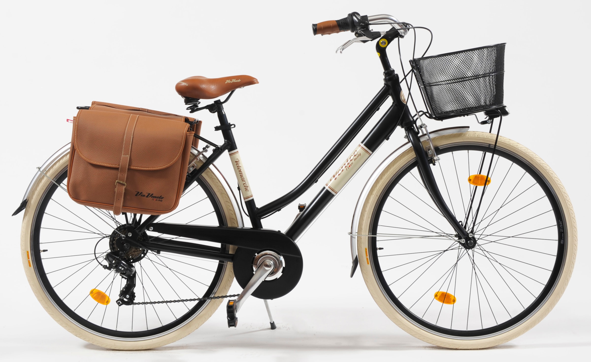 Cityrad »Citybike 615 Alu lady«, 18 Gang, Kettenschaltung, für Damen, Kettenschaltung