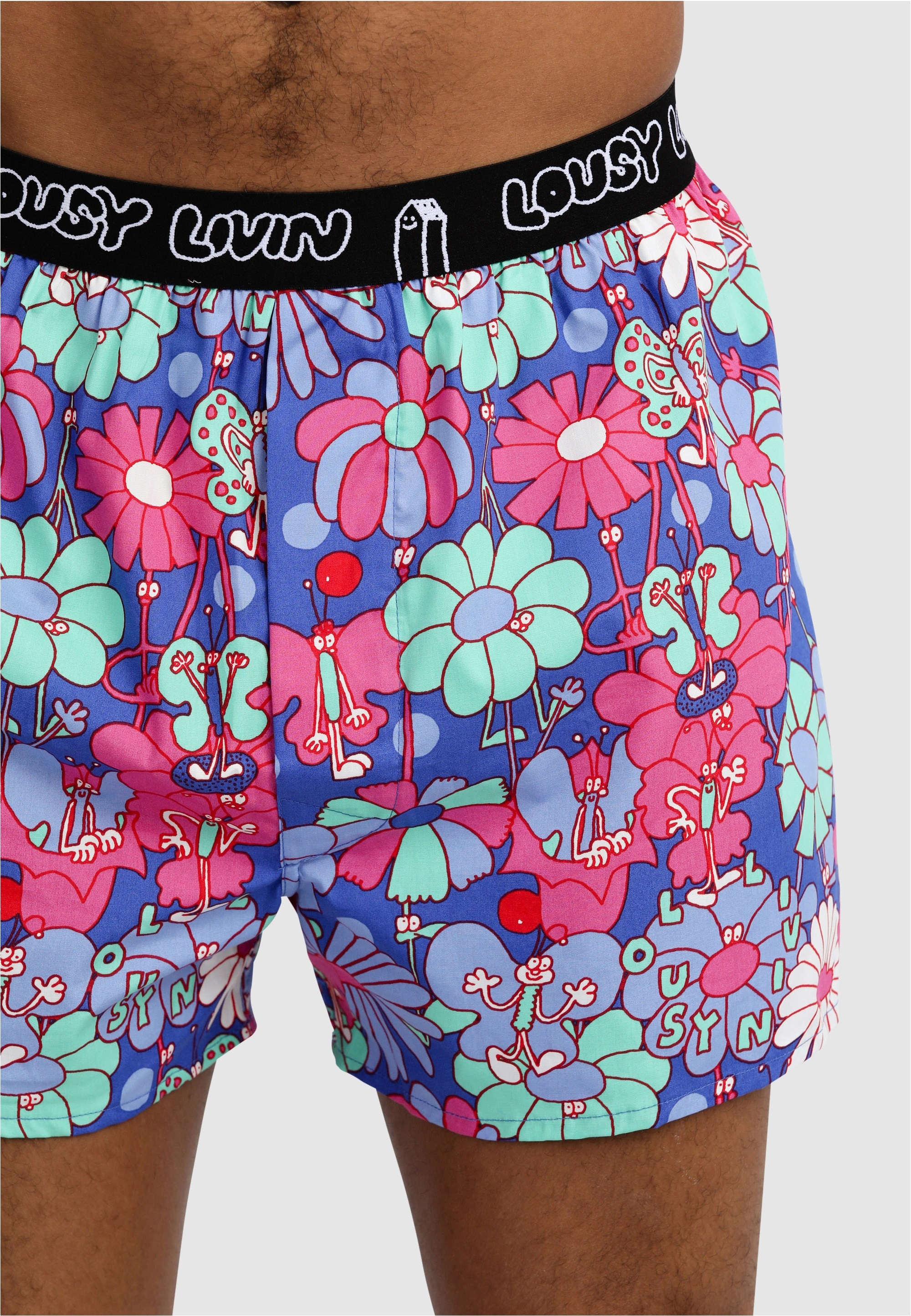 Lousy Livin Boxershorts »Boxer Briefs 2 Pack«, mit lockerem Schnitt