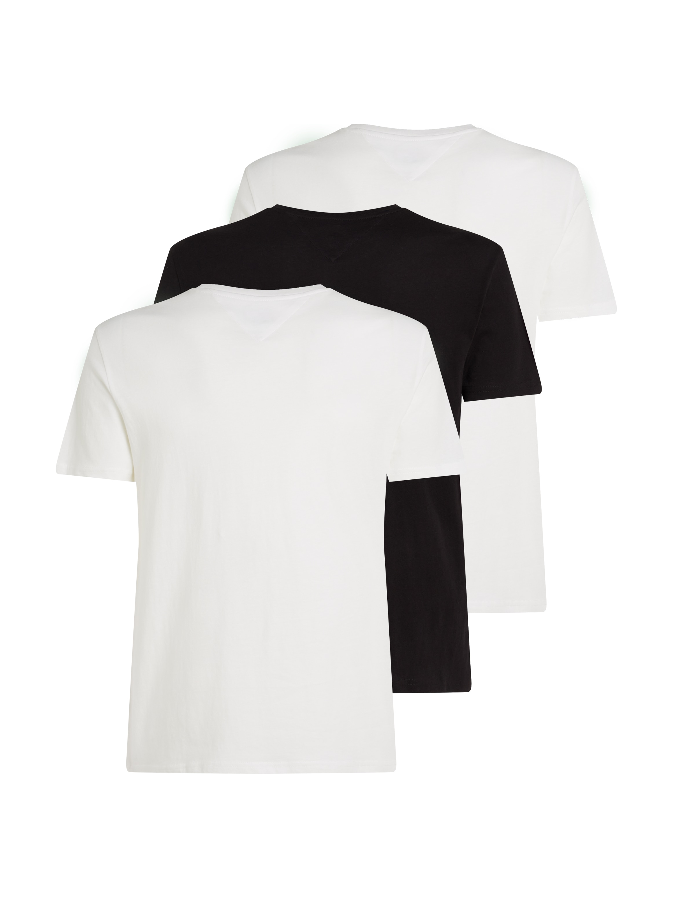 Tommy Jeans T-Shirt »TJM XSLIM 3 PACK TEE«, Mit Rundhalsausschnitt