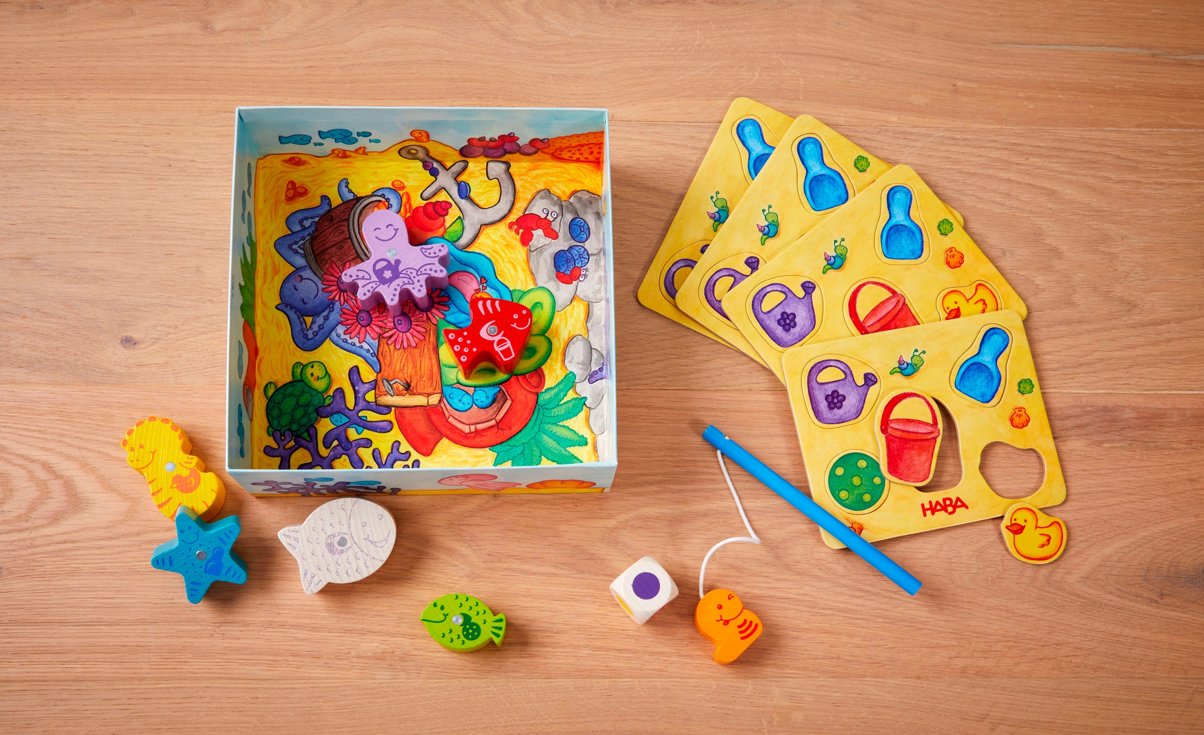 Haba Spiel »Meine ersten Spiele - Fische angeln«, Made in Germany