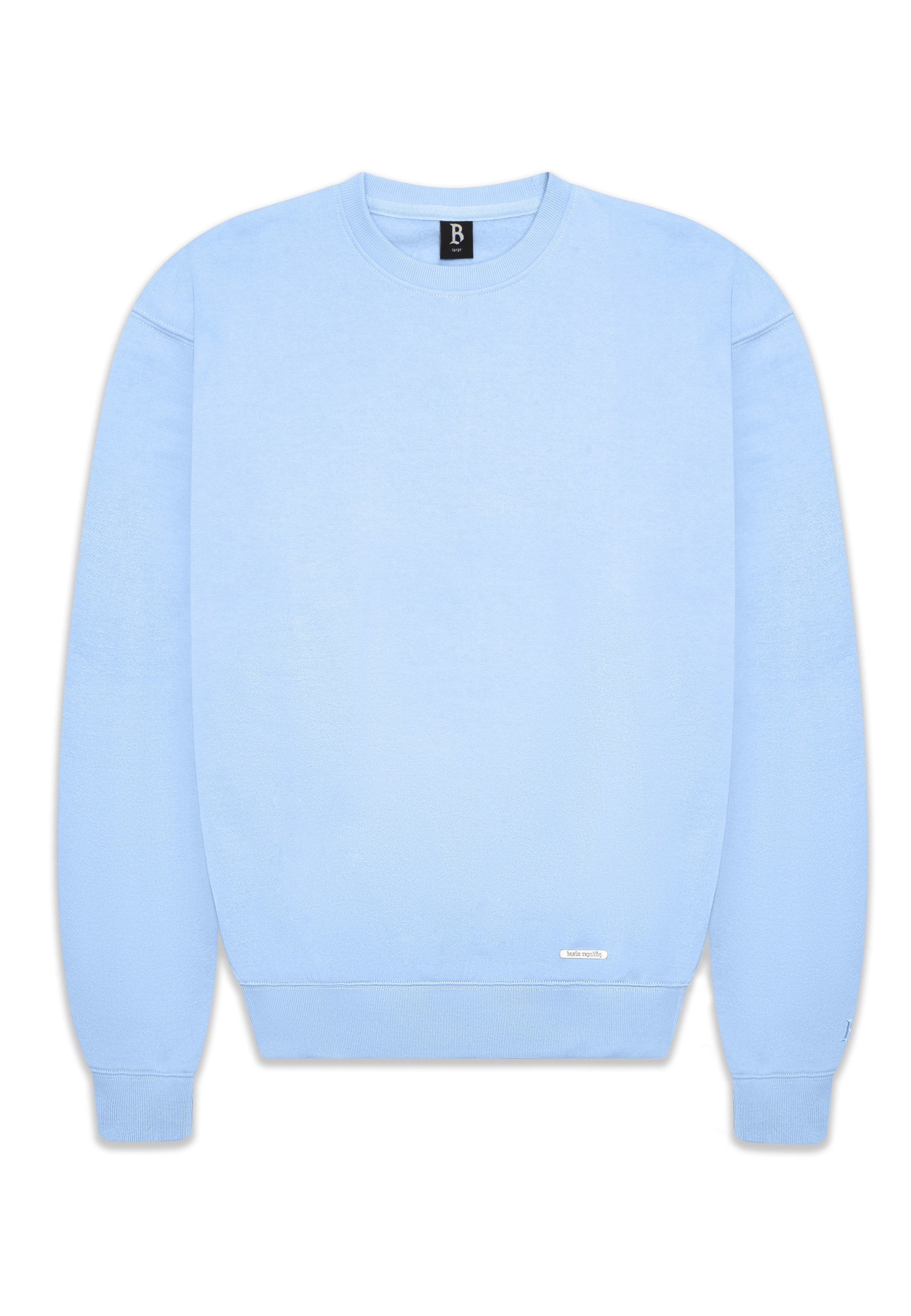 Dropsize Rundhalspullover "Dropsize Herren Super Heavy Blank Sweater" 1 Stk günstig online kaufen