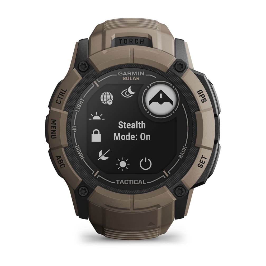 Garmin Smartwatch »Instinct 2X Solar Tactical Edition«, (Proprietär)