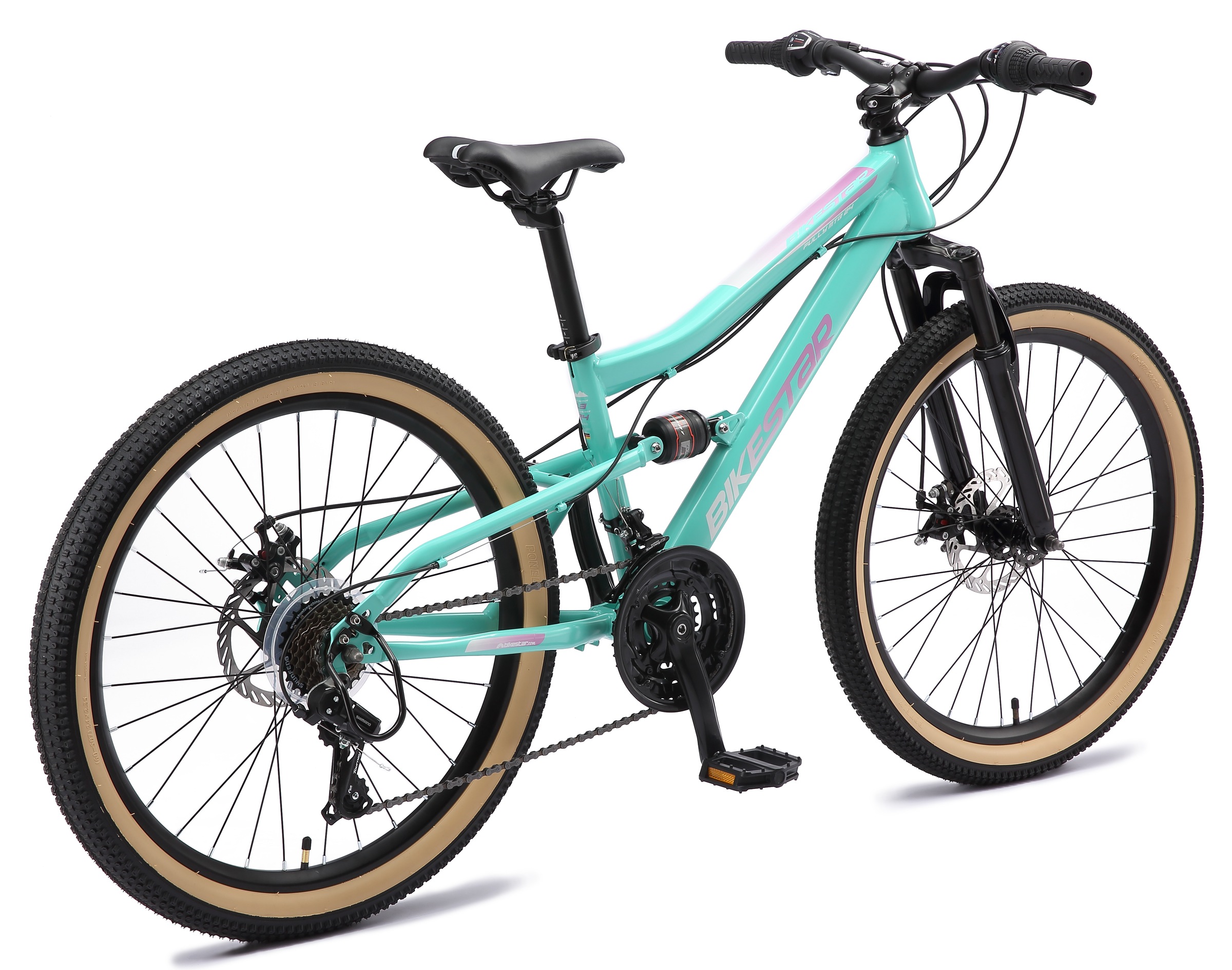 Bikestar Jugendfahrrad 21 Gang Shimano RD-TY21 Schaltwerk Kettenschaltung