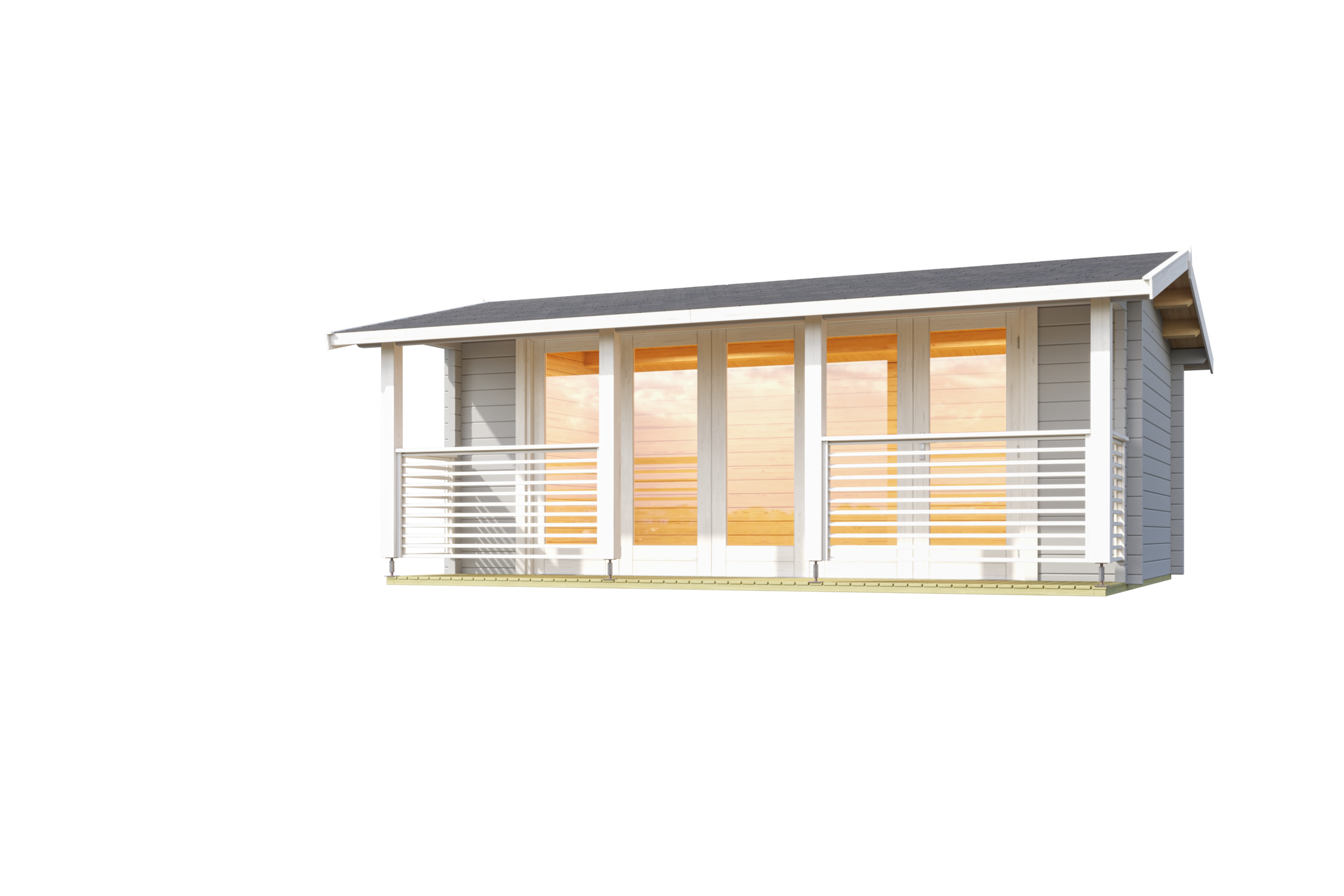 Nordic Holz Gartenhaus "LYNDHURST" günstig online kaufen