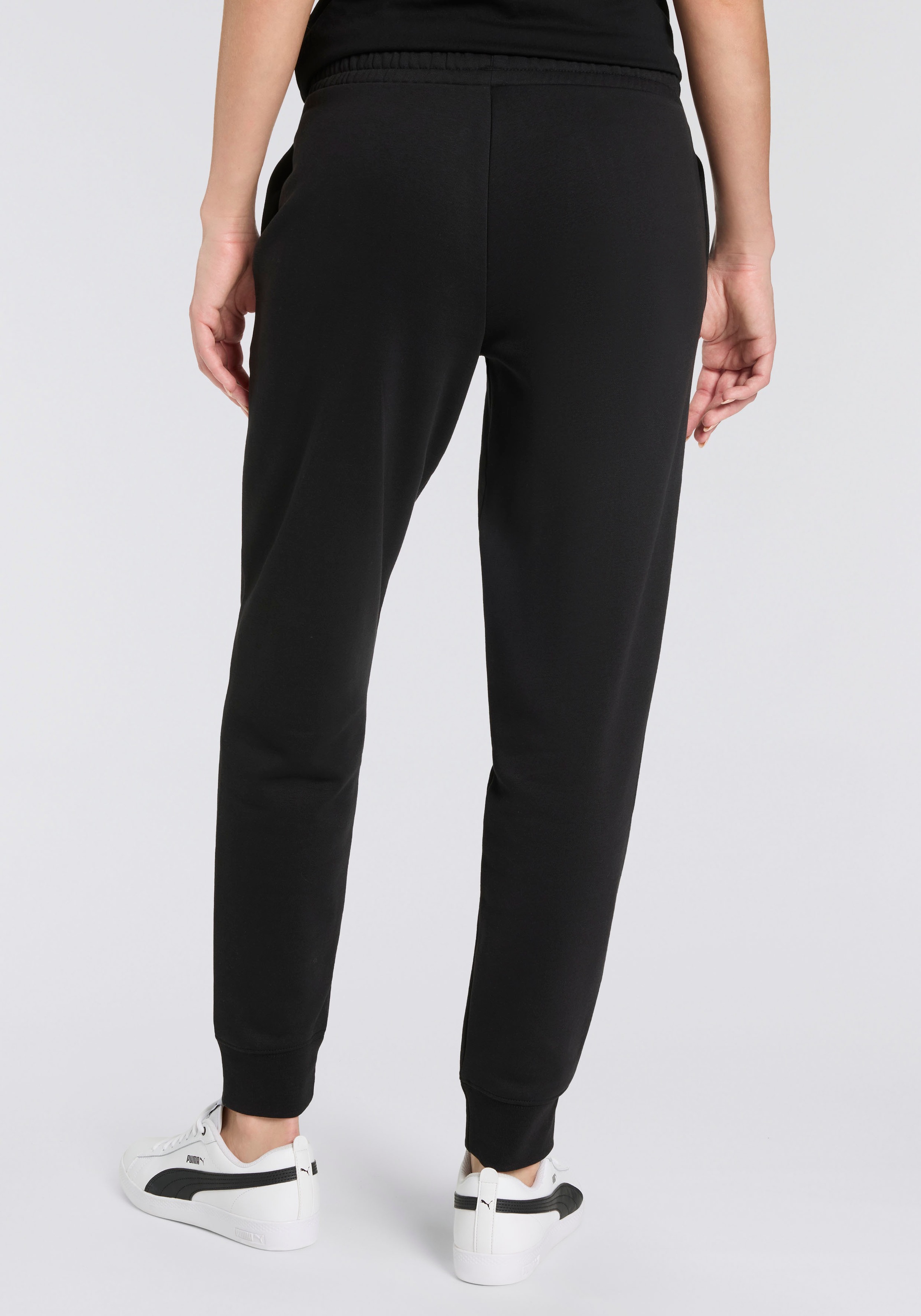 PUMA Trainingshose "ESS SCRIPT SWEATPANTS FL CL" sportlicher Stil, für viel günstig online kaufen