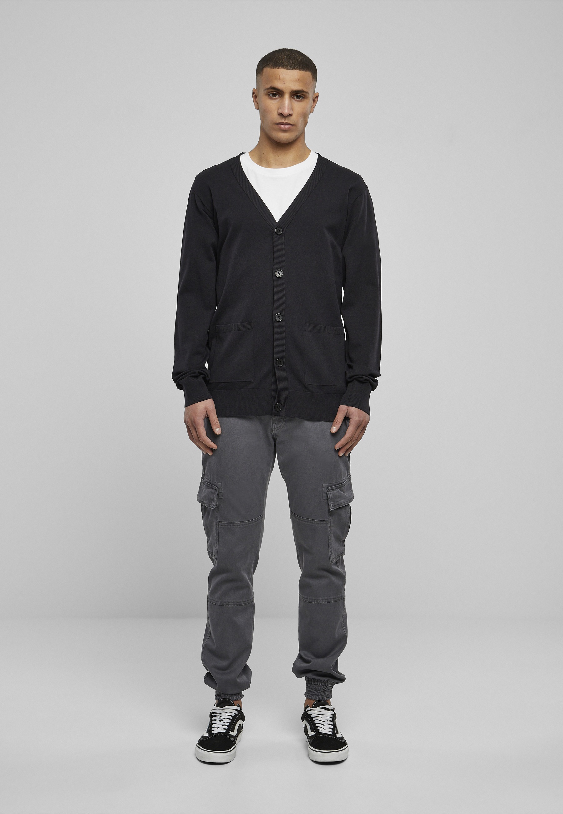 URBAN CLASSICS Cardigan »Urban Classics Herren Fine Cardigan« 1