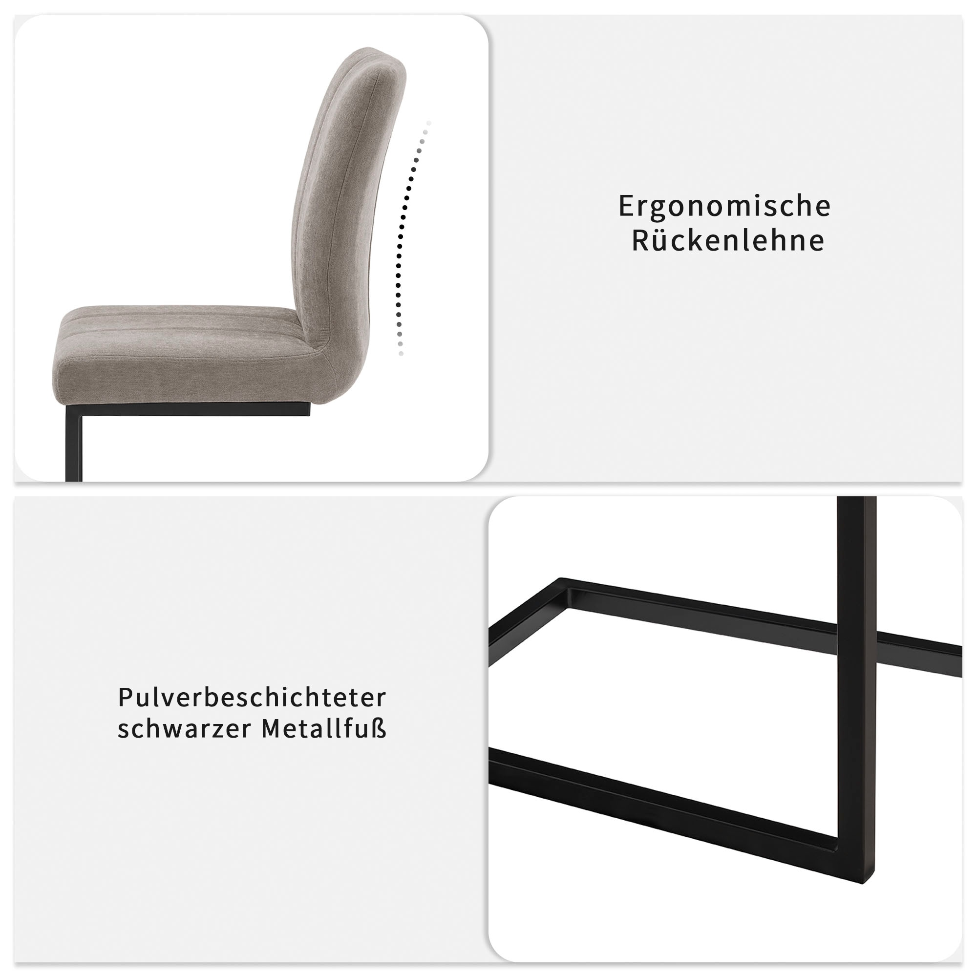 OTTO home Freischwinger (Set)