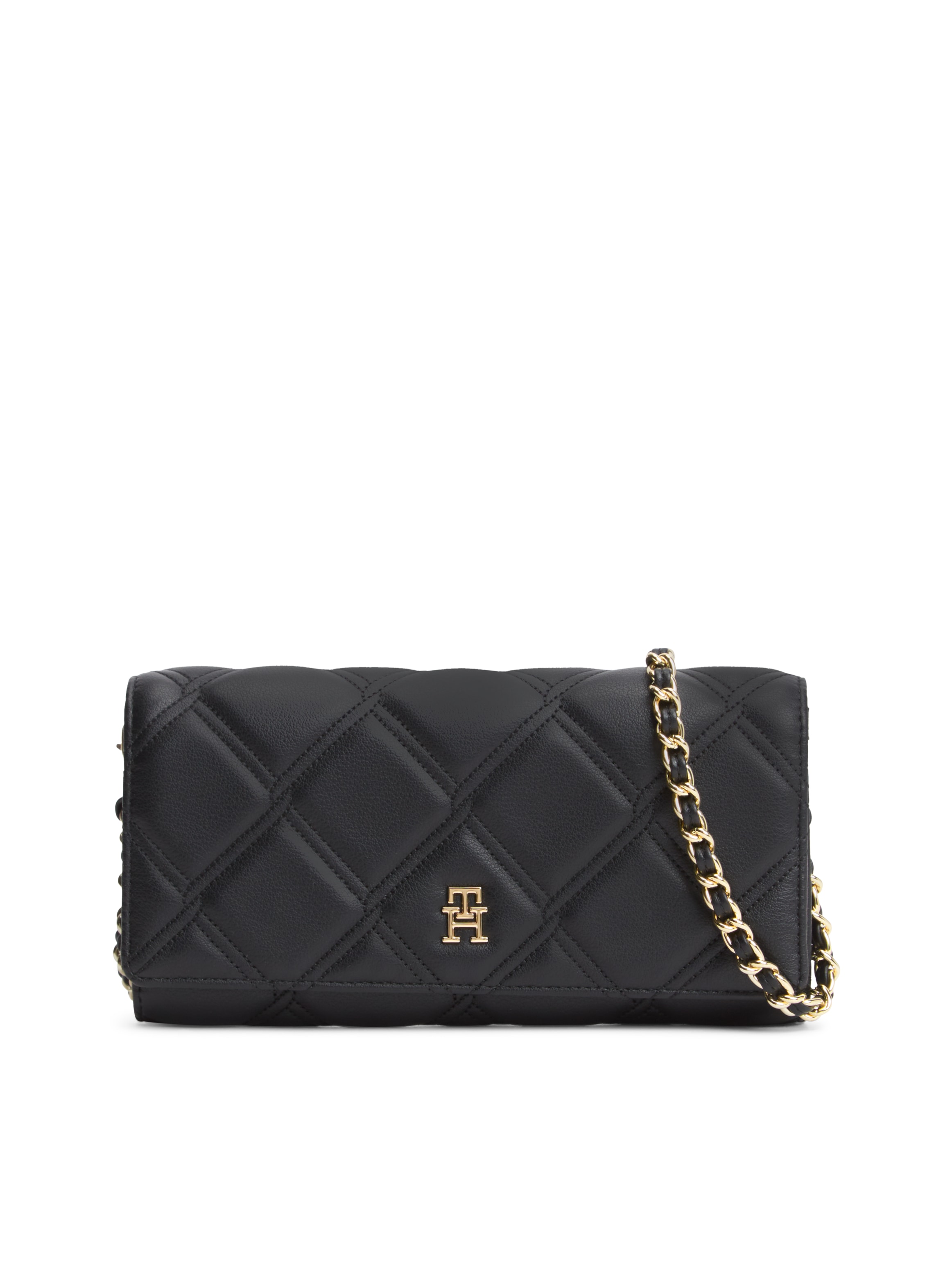 Tommy Hilfiger Geldbörse "TH FEMININE WALLET ON CHAIN" Damen Geldbeutel, Mi günstig online kaufen