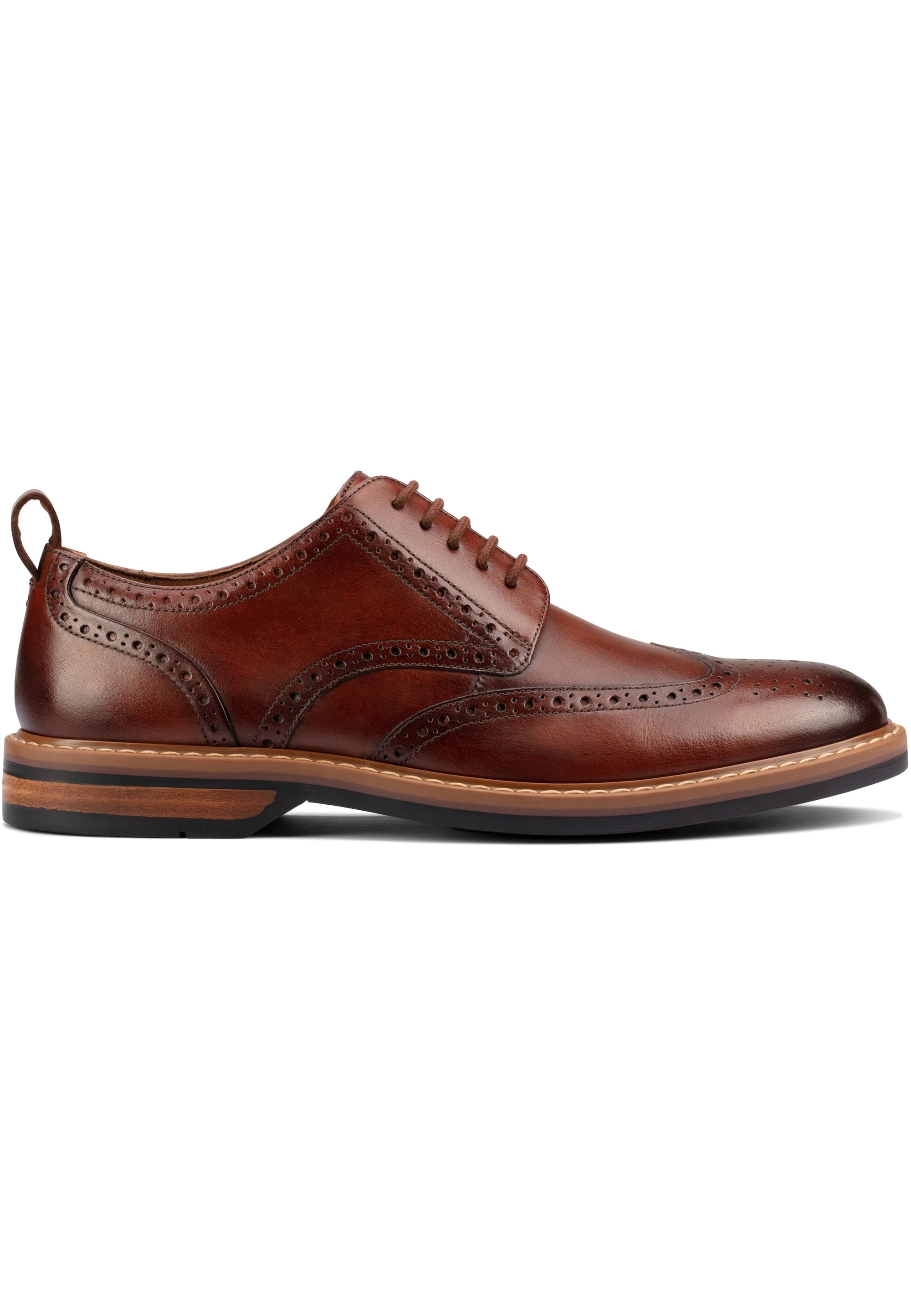Clarks Schnürschuh »Aldwin Limit«, in hangefertiger Qualität