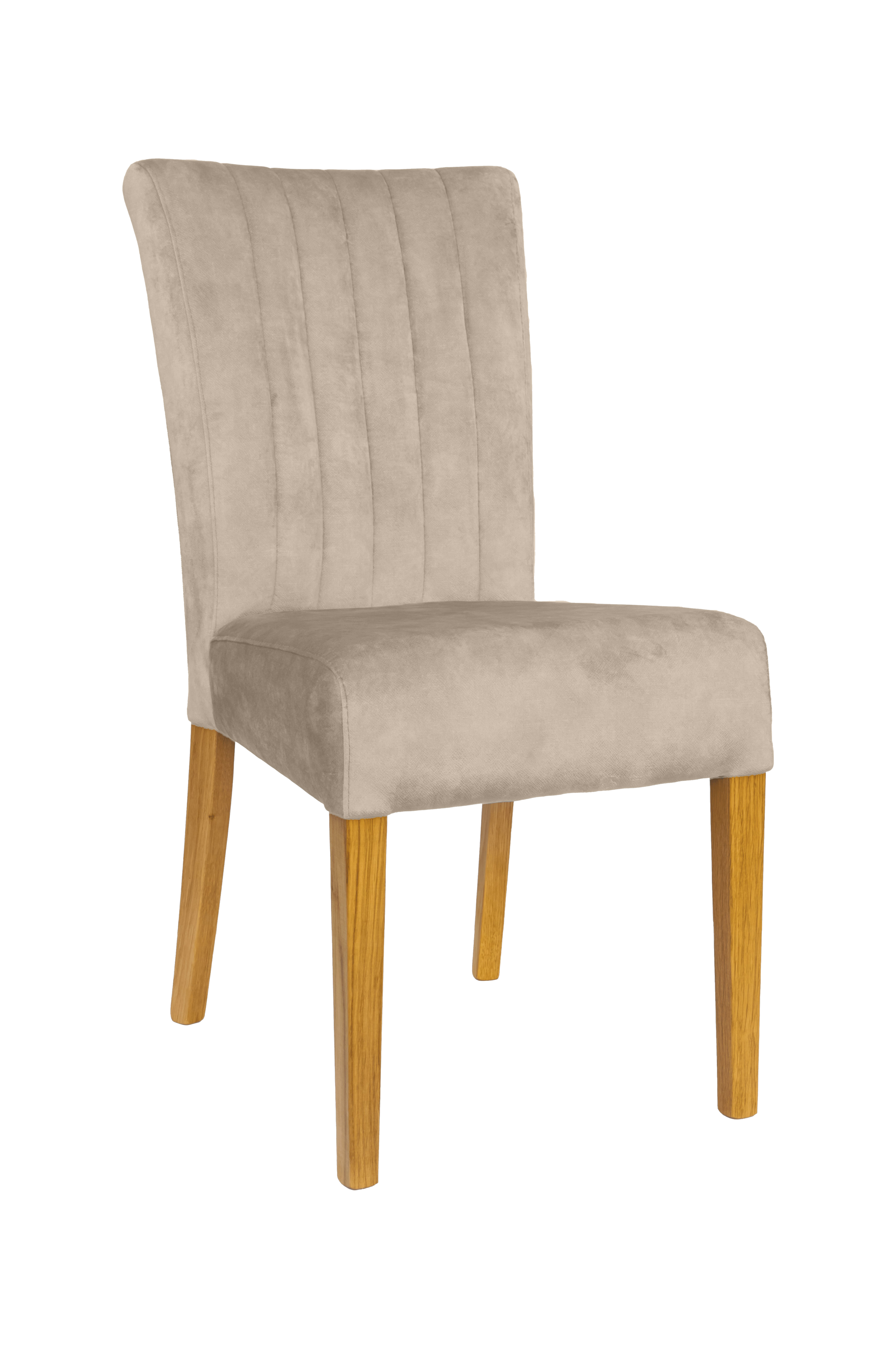 Home affaire 4-Fußstuhl (Set) 2 Stk.vertikale Nähte in der Rückenlehne günstig online kaufen