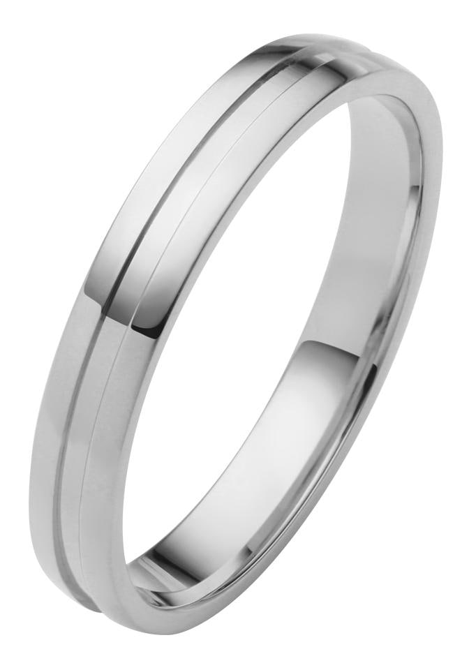 Firetti Trauring »Schmuck Geschenk Gold 750 Hochzeit Ehering "LIEBE"«, Made in Germany, wahlweise mit oder ohne Brillant