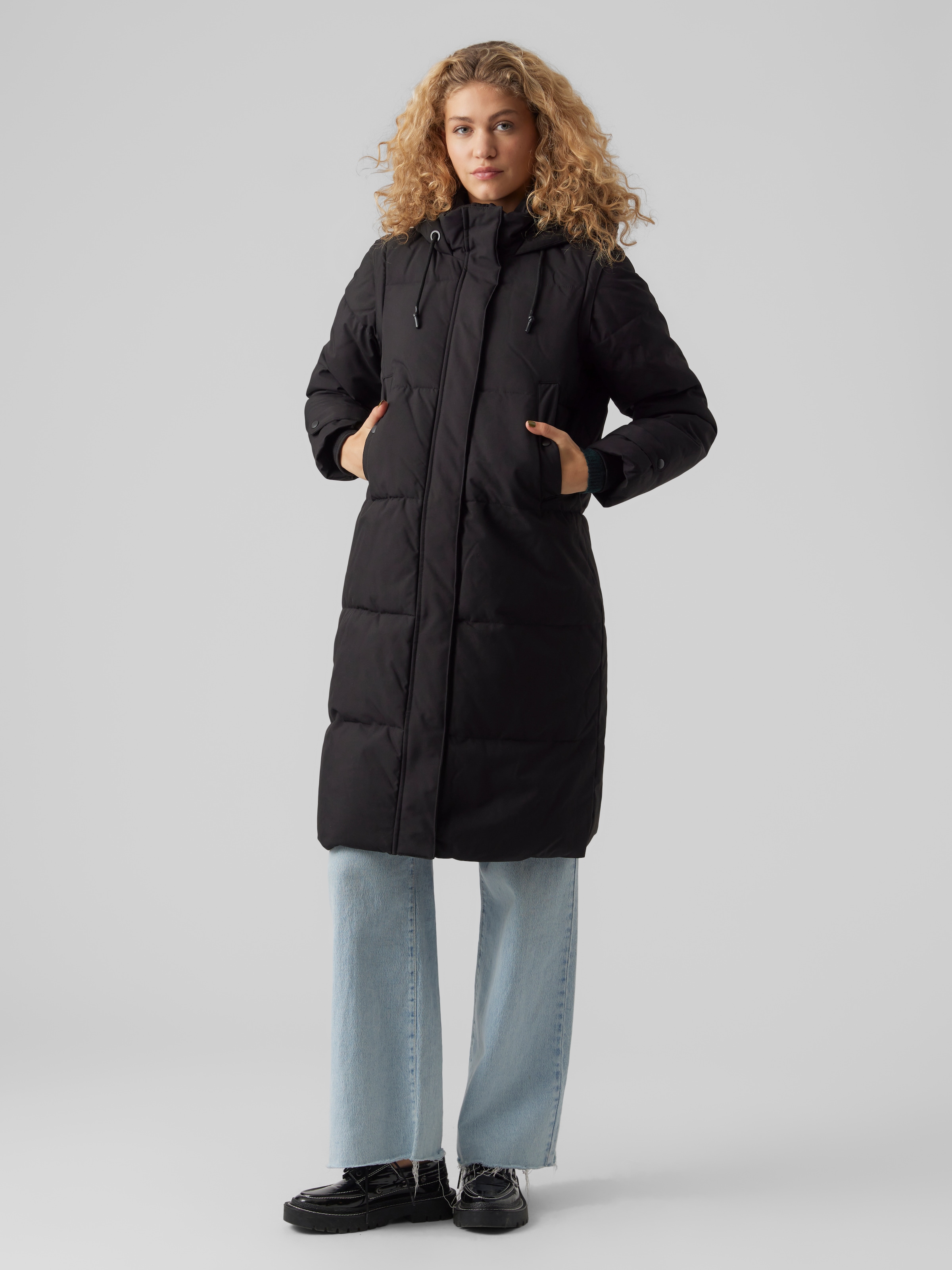 Vero Moda Steppmantel "VMMARGARET LONG COAT GA NOOS" günstig online kaufen