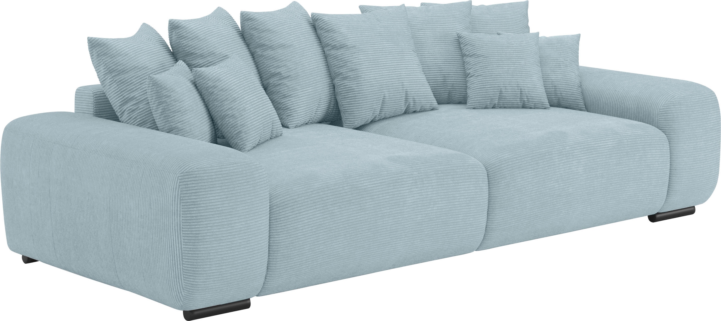 Home affaire Big-Sofa »Sundance, B/T 302/137 cm«, Dauerschläfer mit Hygiene-Topper und Transporttasche