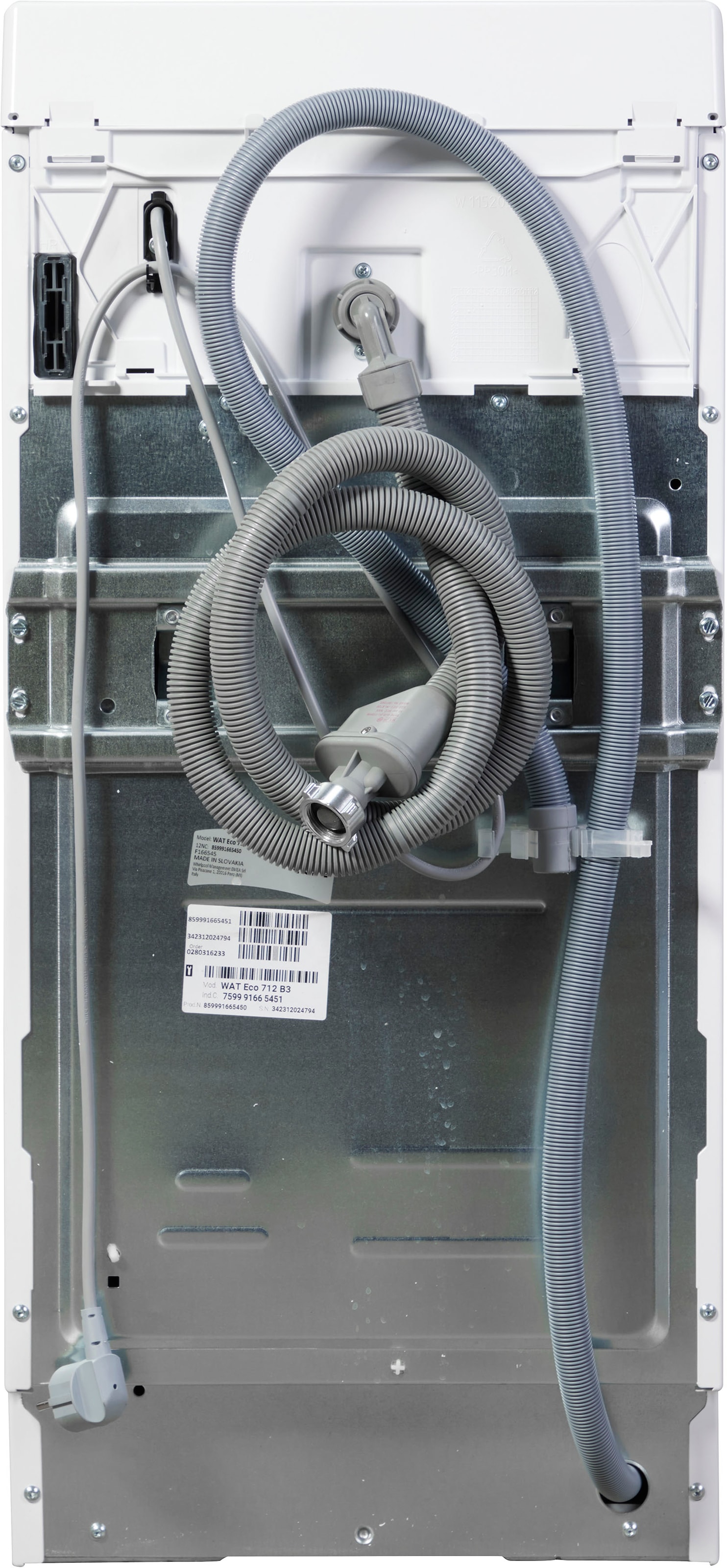 »WAT 712 1200 BAUR Eco B3, kg, BAUKNECHT | online 7 B3«, Eco bestellen Toplader Waschmaschine U/min 712 WAT