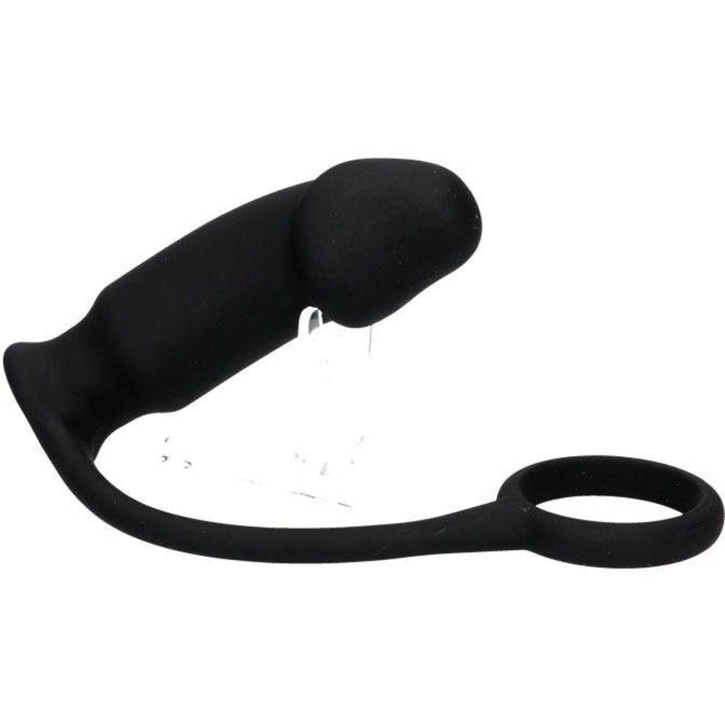 BLACK VELVETS Analvibrator »BV Ring + Plug«