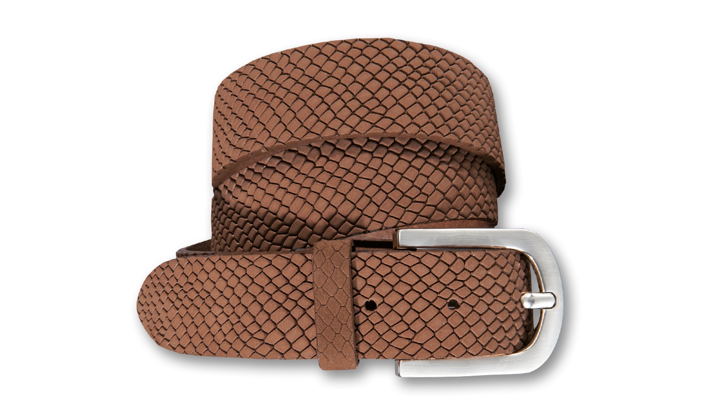 Silbergift Ledergürtel "Ledergürtel mit stylischer Animal-Prägung"