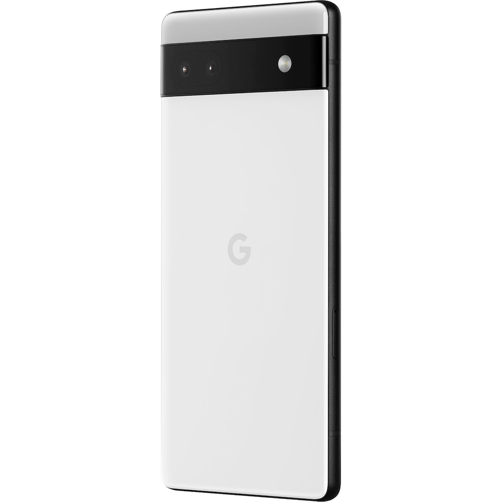 Google Smartphone »Pixel 6a«, Chalk, 15,6 cm/6,1 Zoll, 128 GB Speicherplatz, 12,2 MP Kamera