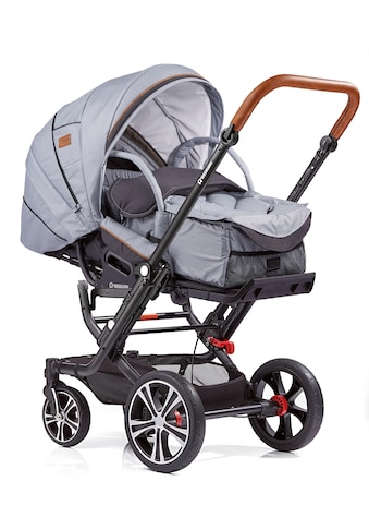 Kombi-Kinderwagen »F6 Air+ mit Tragetasche C1 Lift, Eisblau/Graphit«